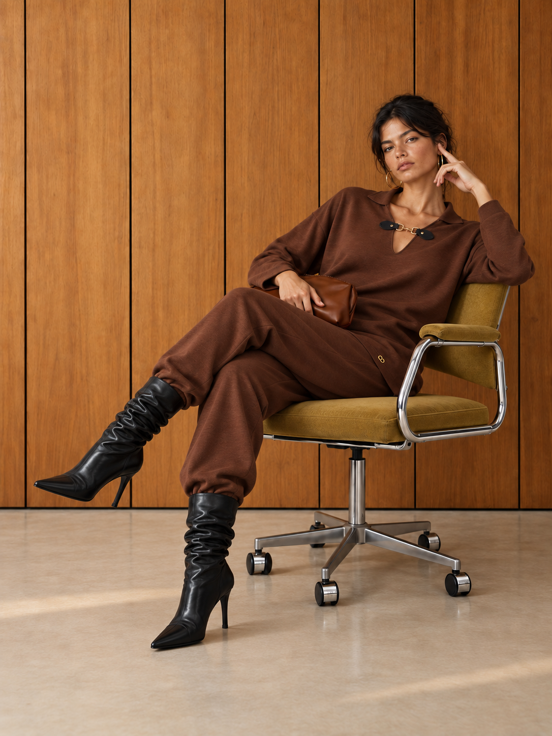 Camisola com fivela 3572