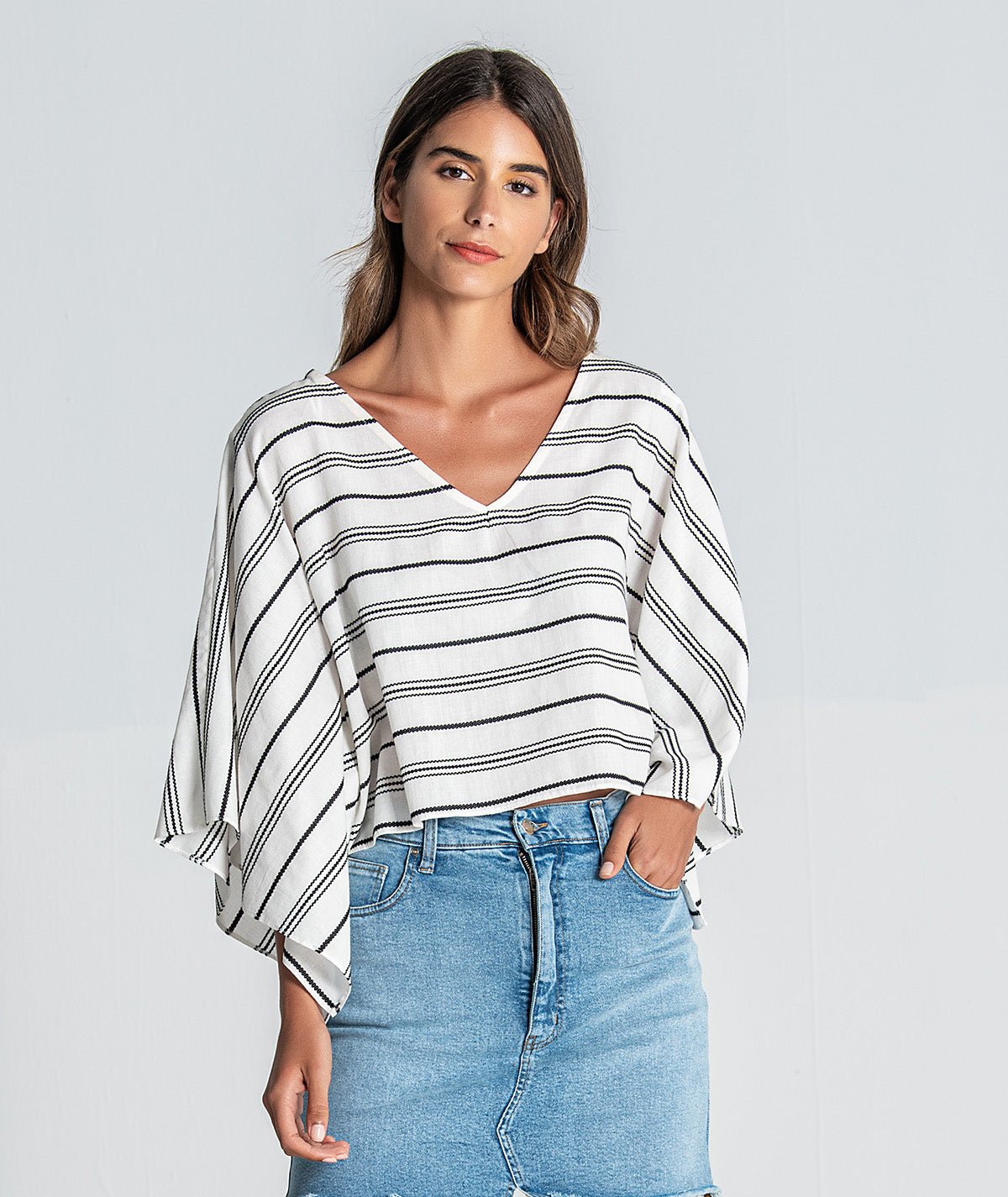 Blusa às riscas 2841