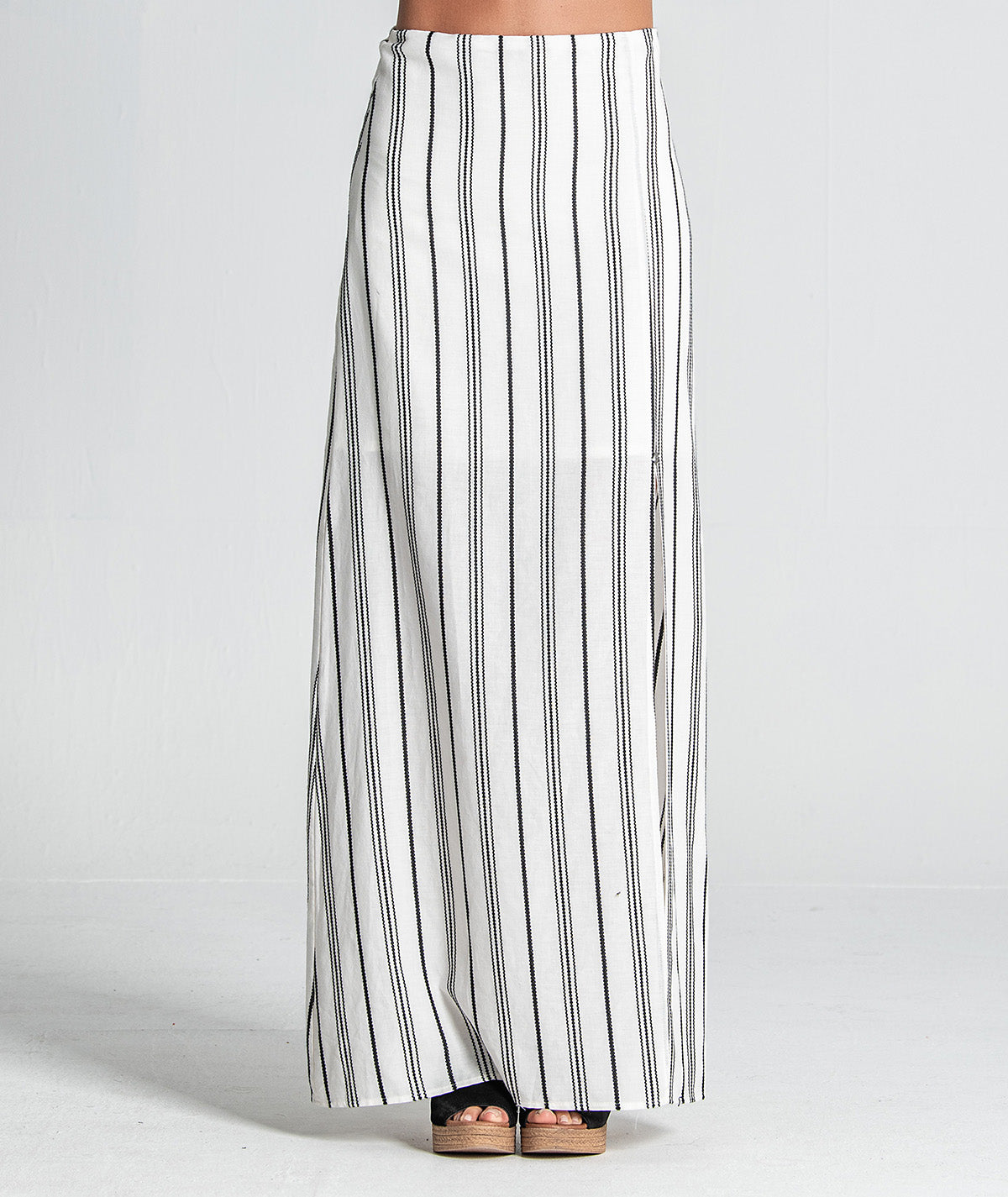 Saia comprida às riscas 2842