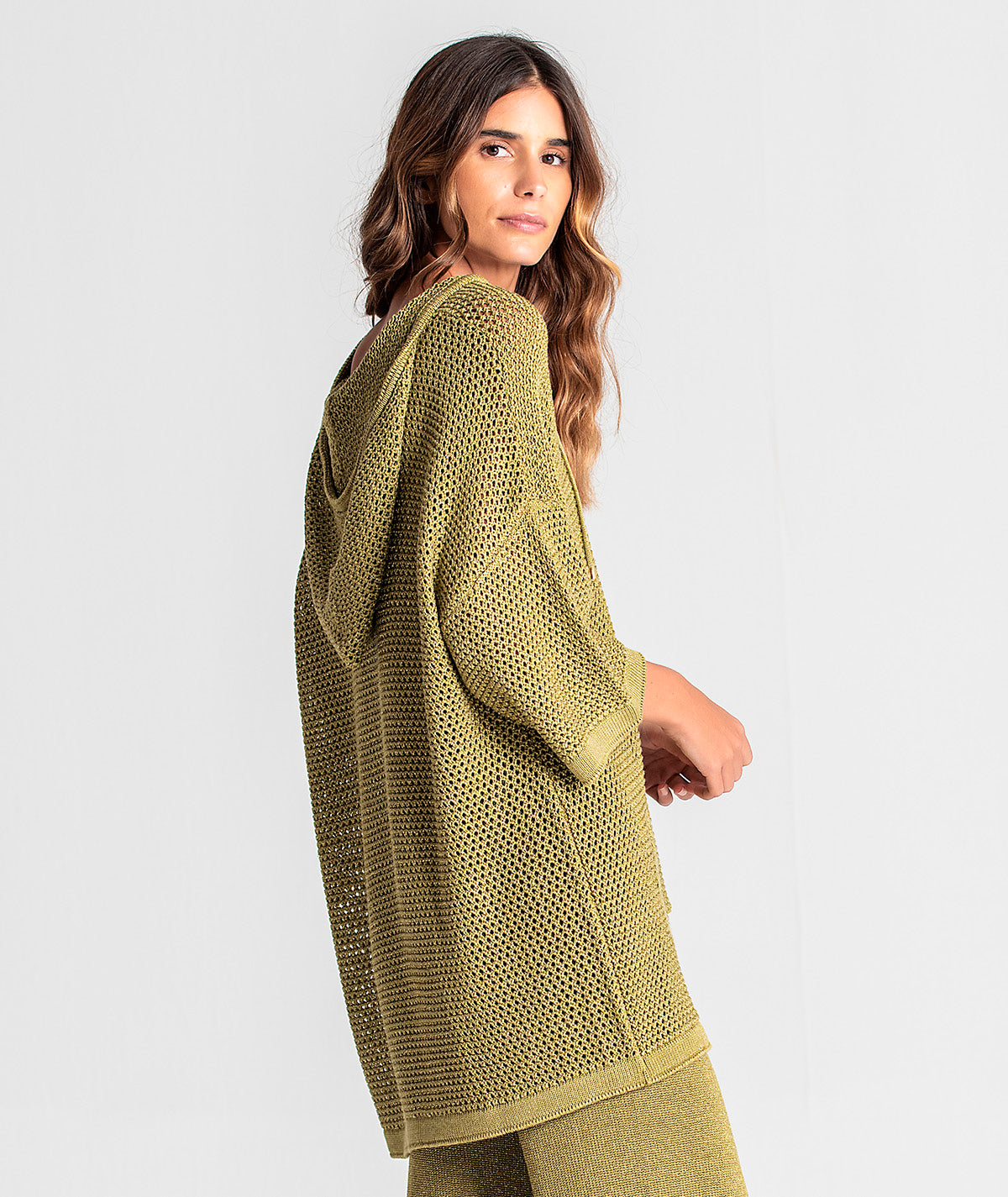 Camisola com brilho oversize 3127