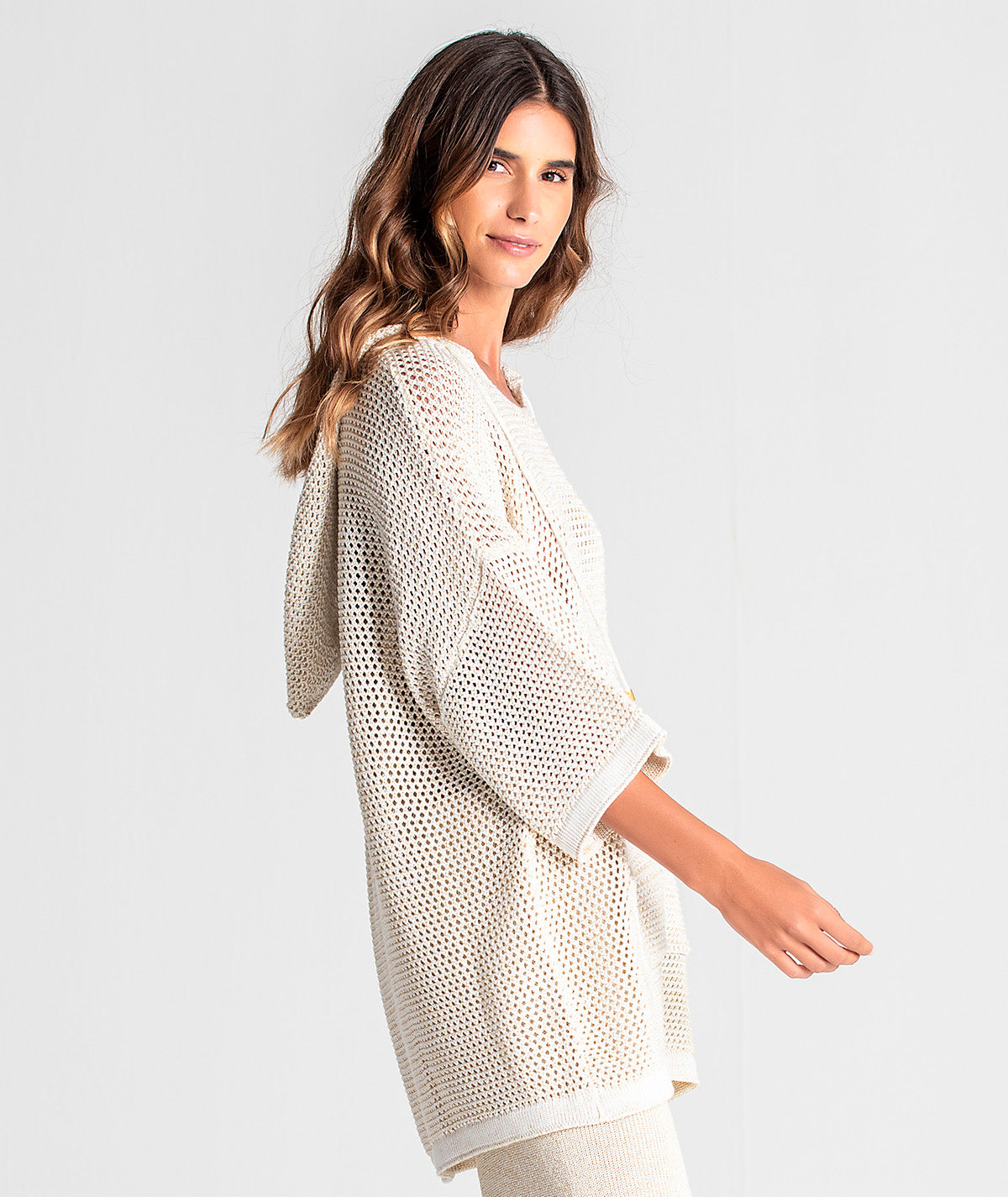 Camisola com brilho oversize 3127