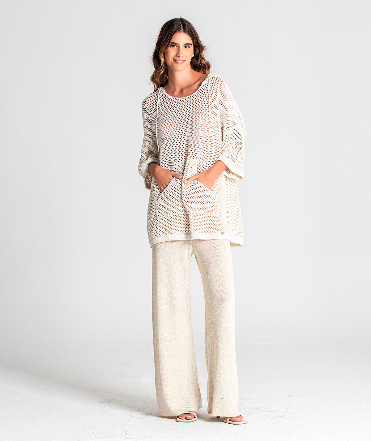 Camisola com brilho oversize 3127