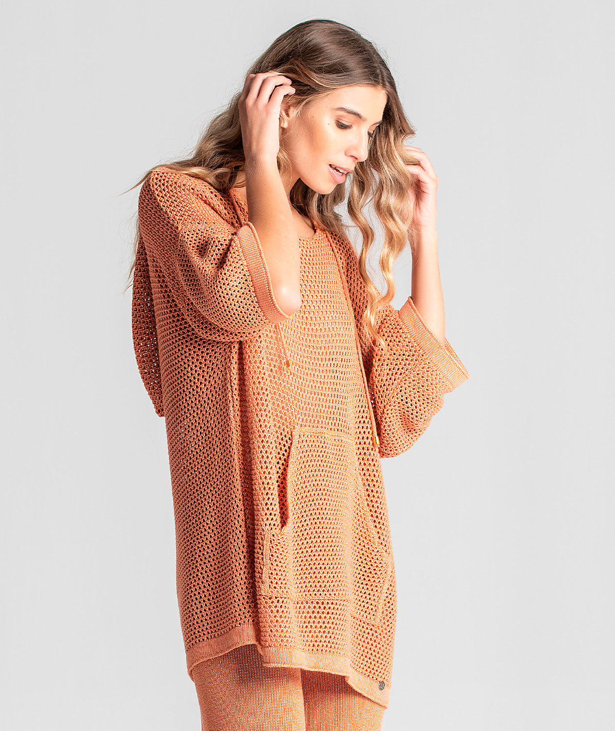 Camisola com brilho oversize 3127