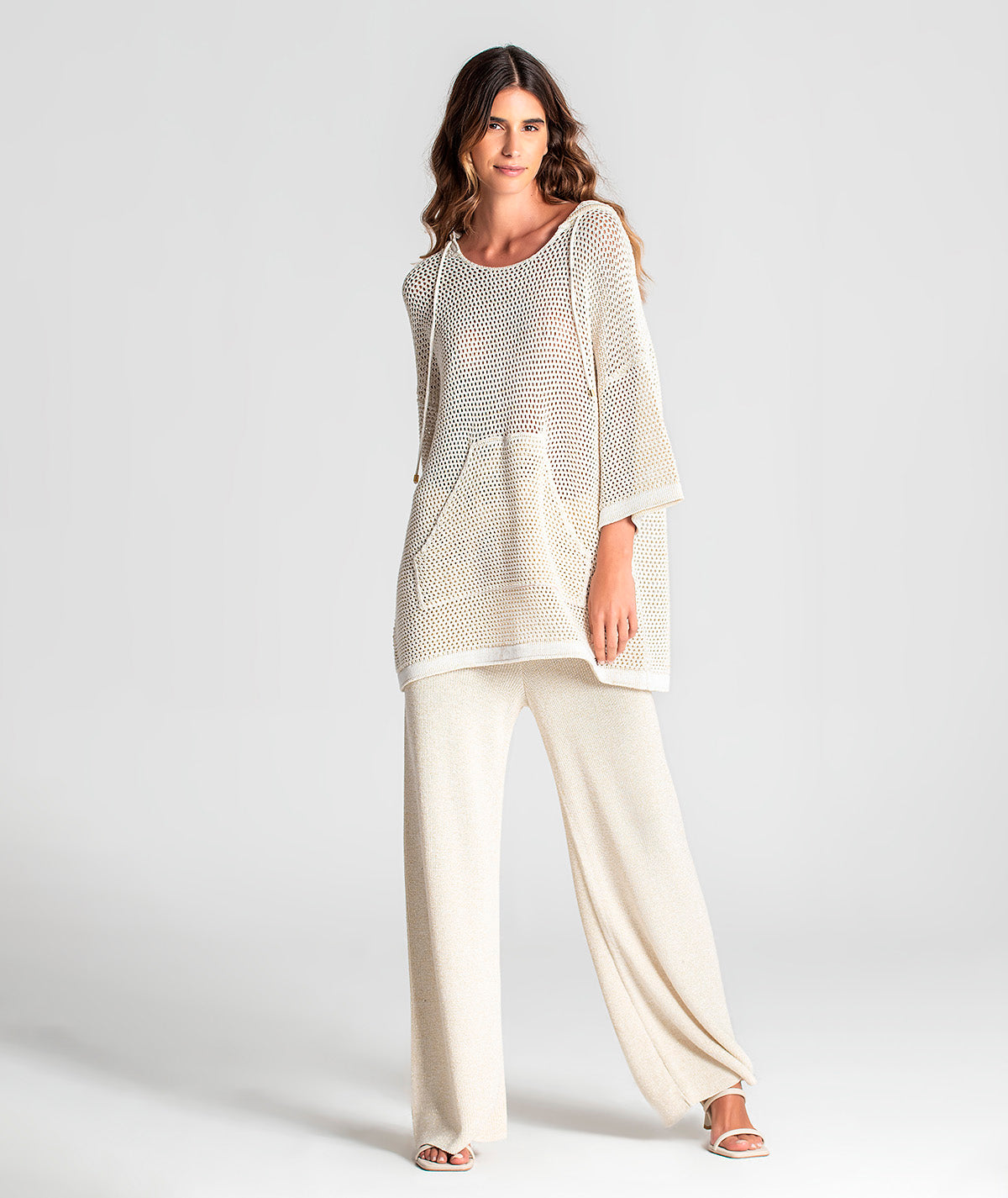 Camisola com brilho oversize 3127