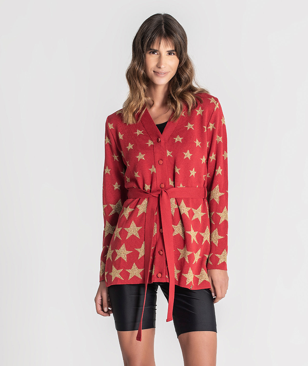 Casaco estrelas lurex 3233