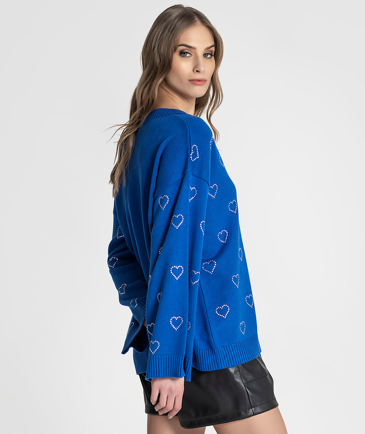 Camisola com transferes coração 3267