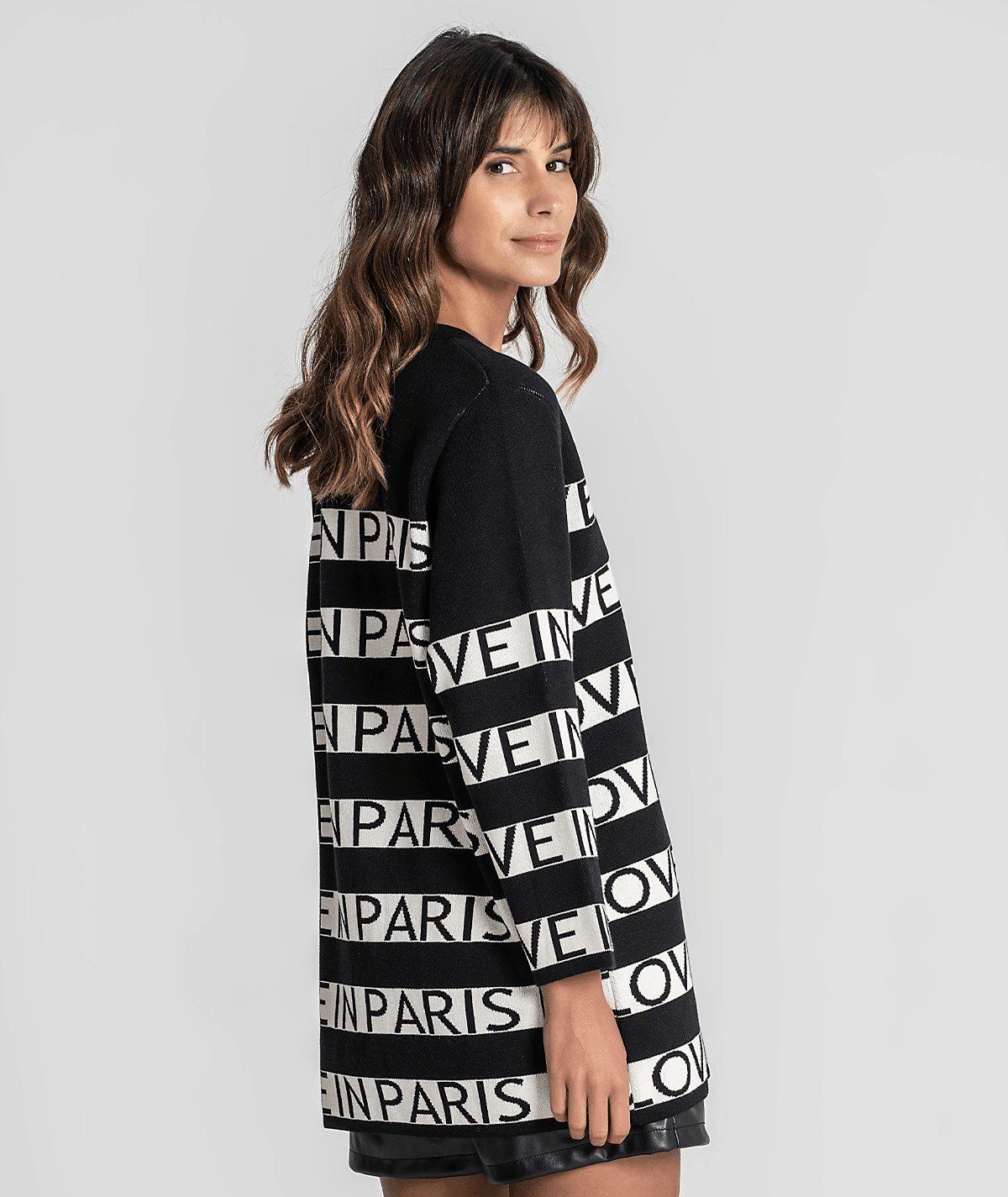 Camisola riscas love in paris 3273
