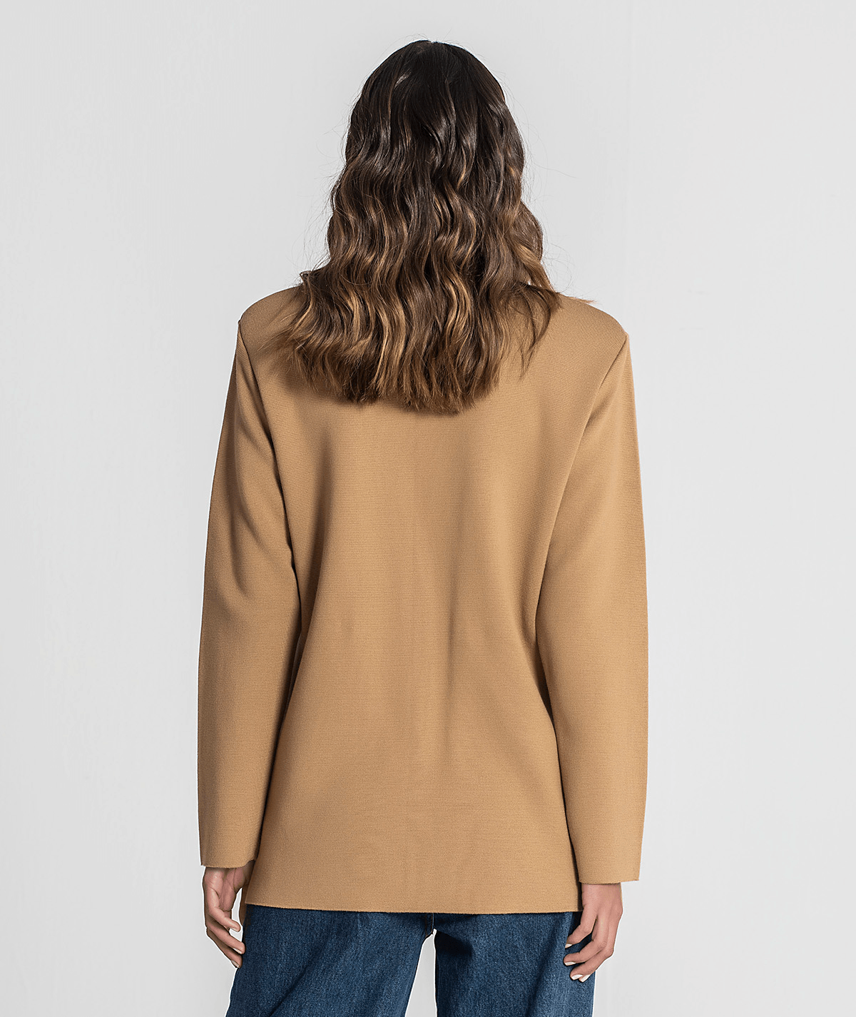 Blazer tricot com botões 3285