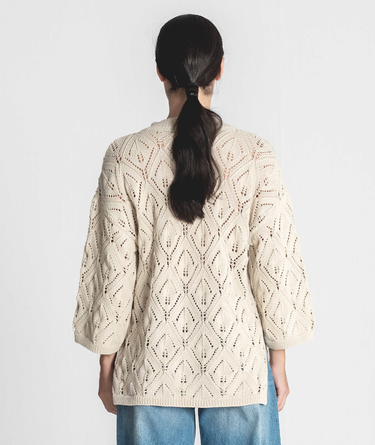Camisola perfurada com cordão 3295