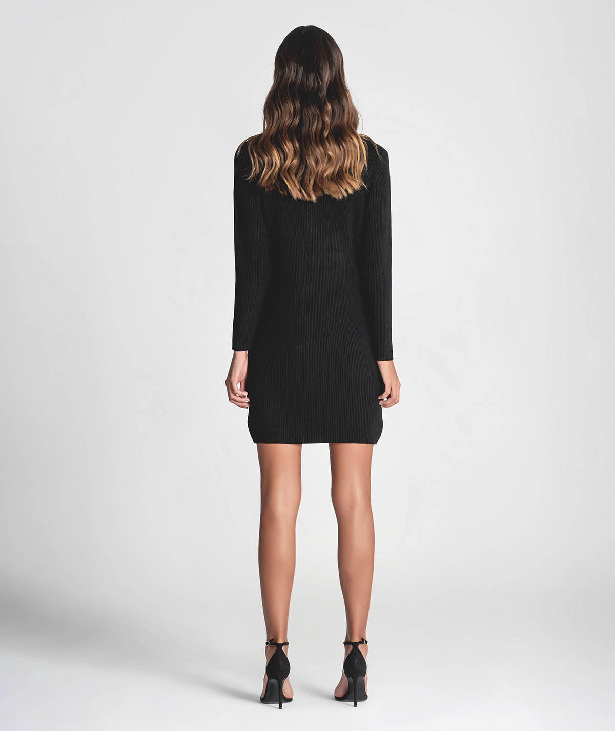 Vestido com botões dourados 3319