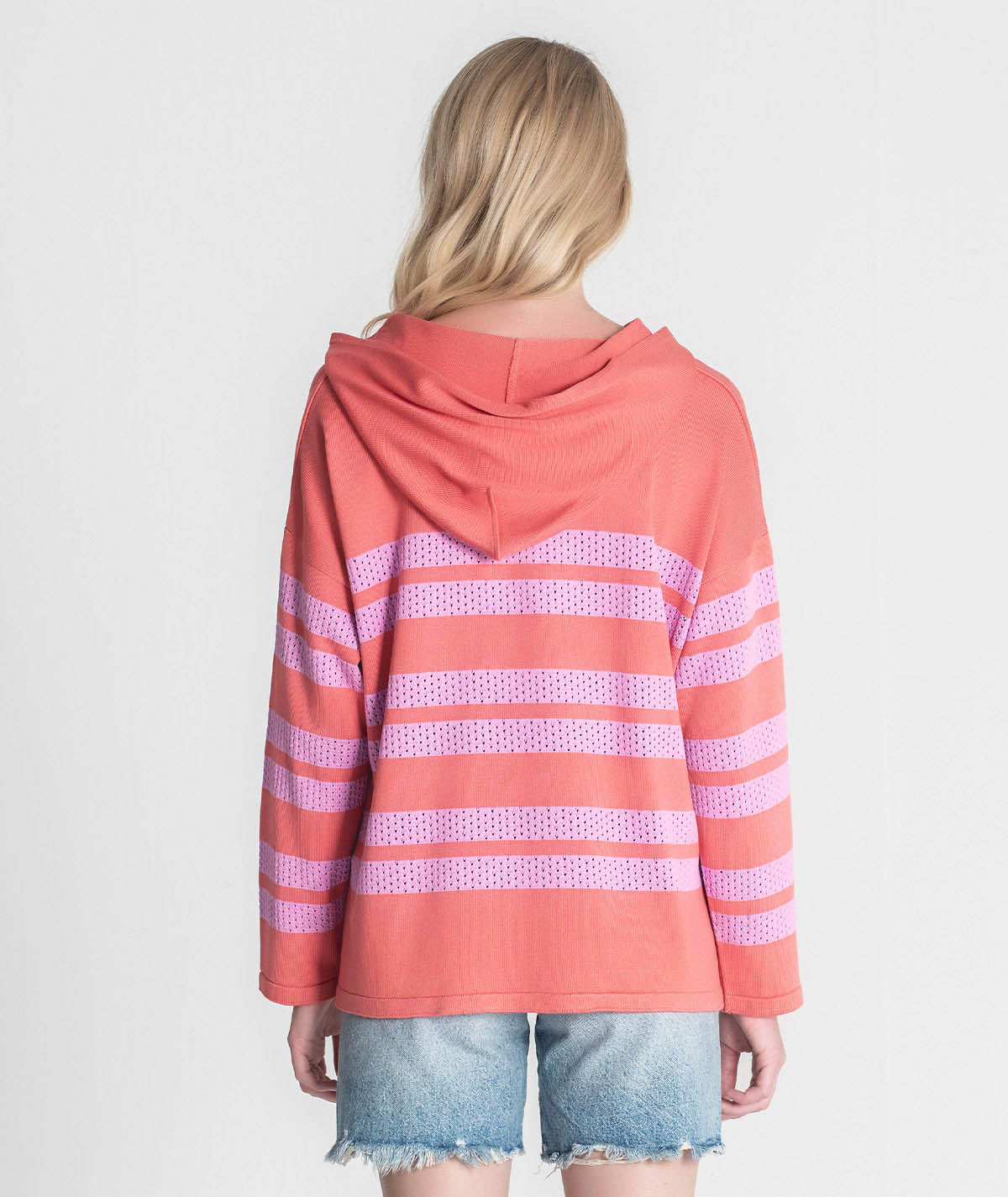 Camisola riscas perfuradas 3329