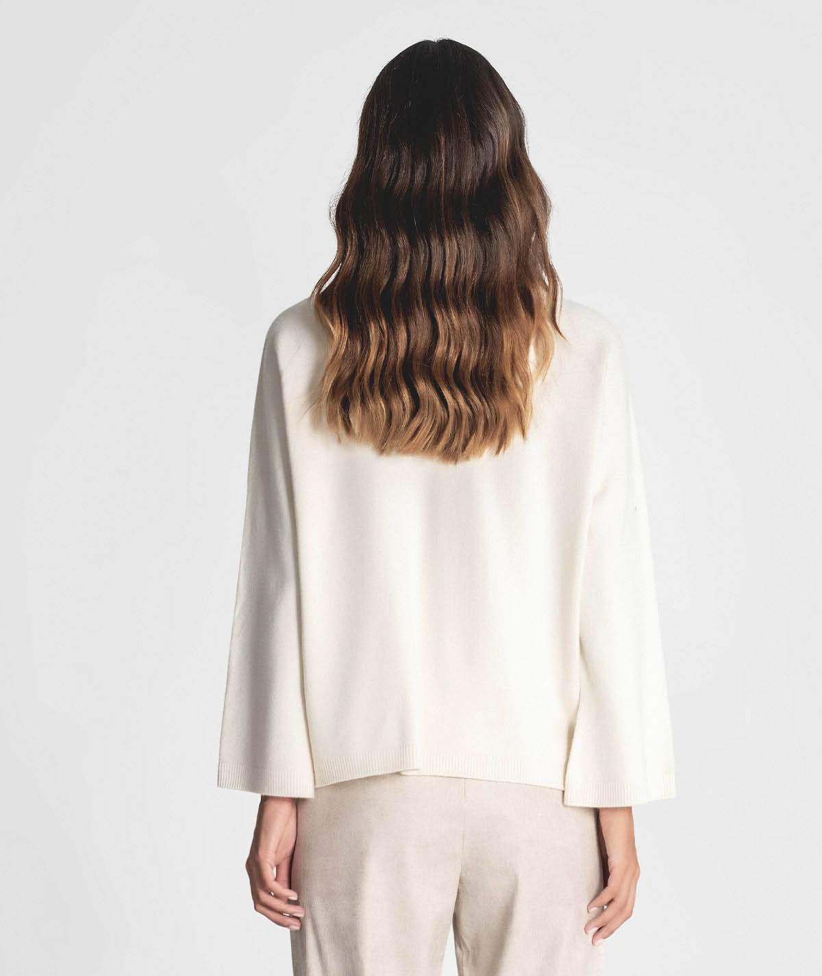 Camisola decote em v com detalhe 3330