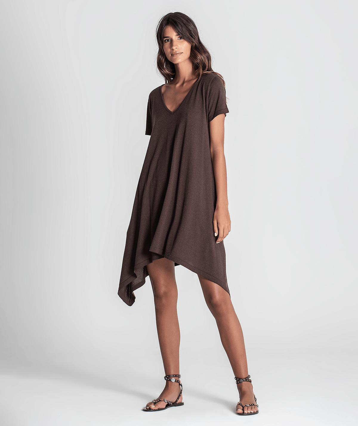 Vestido básico pontas 3333