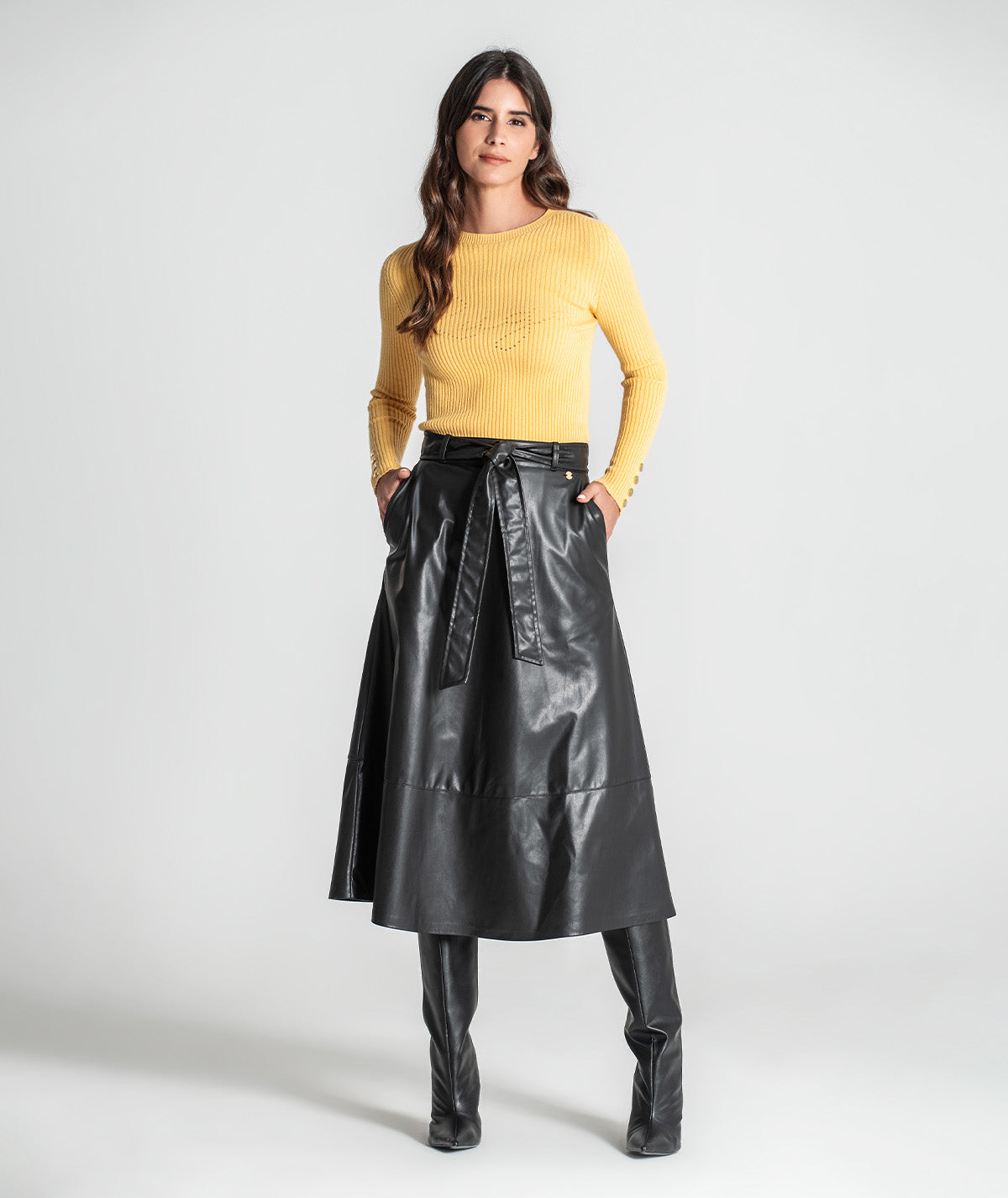 Camisola com perfurado Ruga 3347