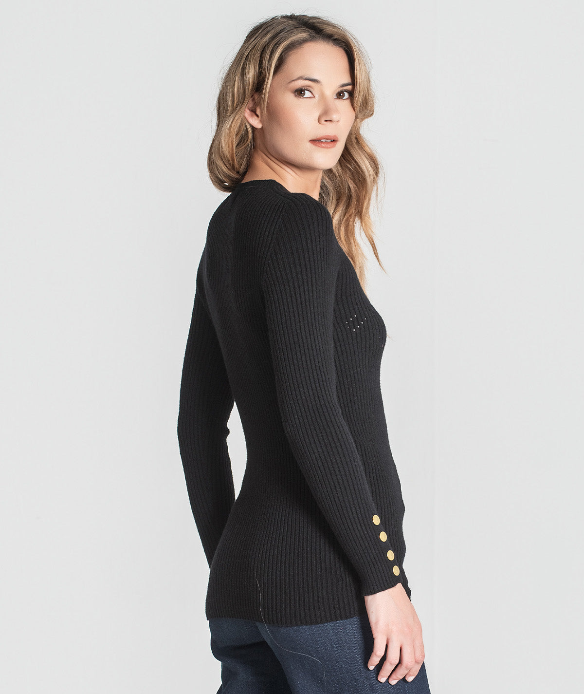 Camisola com perfurado Ruga 3347