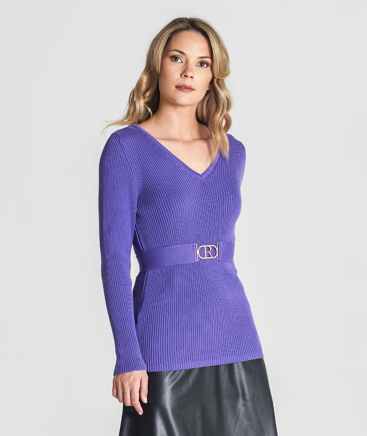 Camisola com cinto 3349