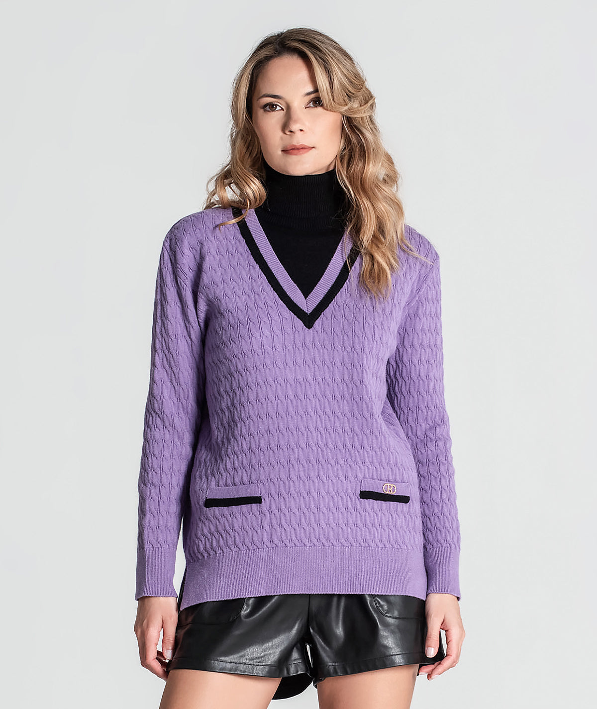 Camisola estruturada com bolsos 3353