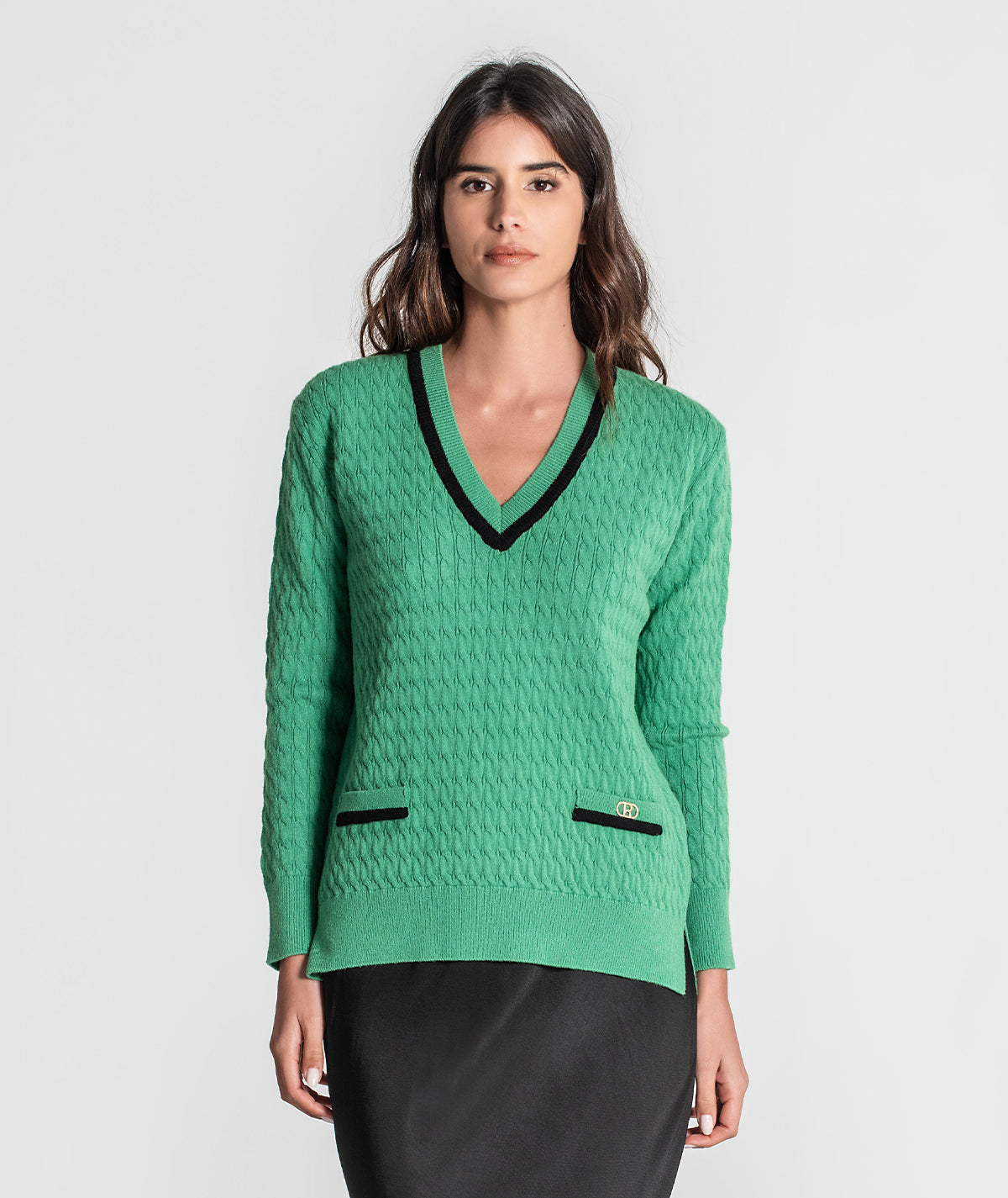 Camisola estruturada com bolsos 3353