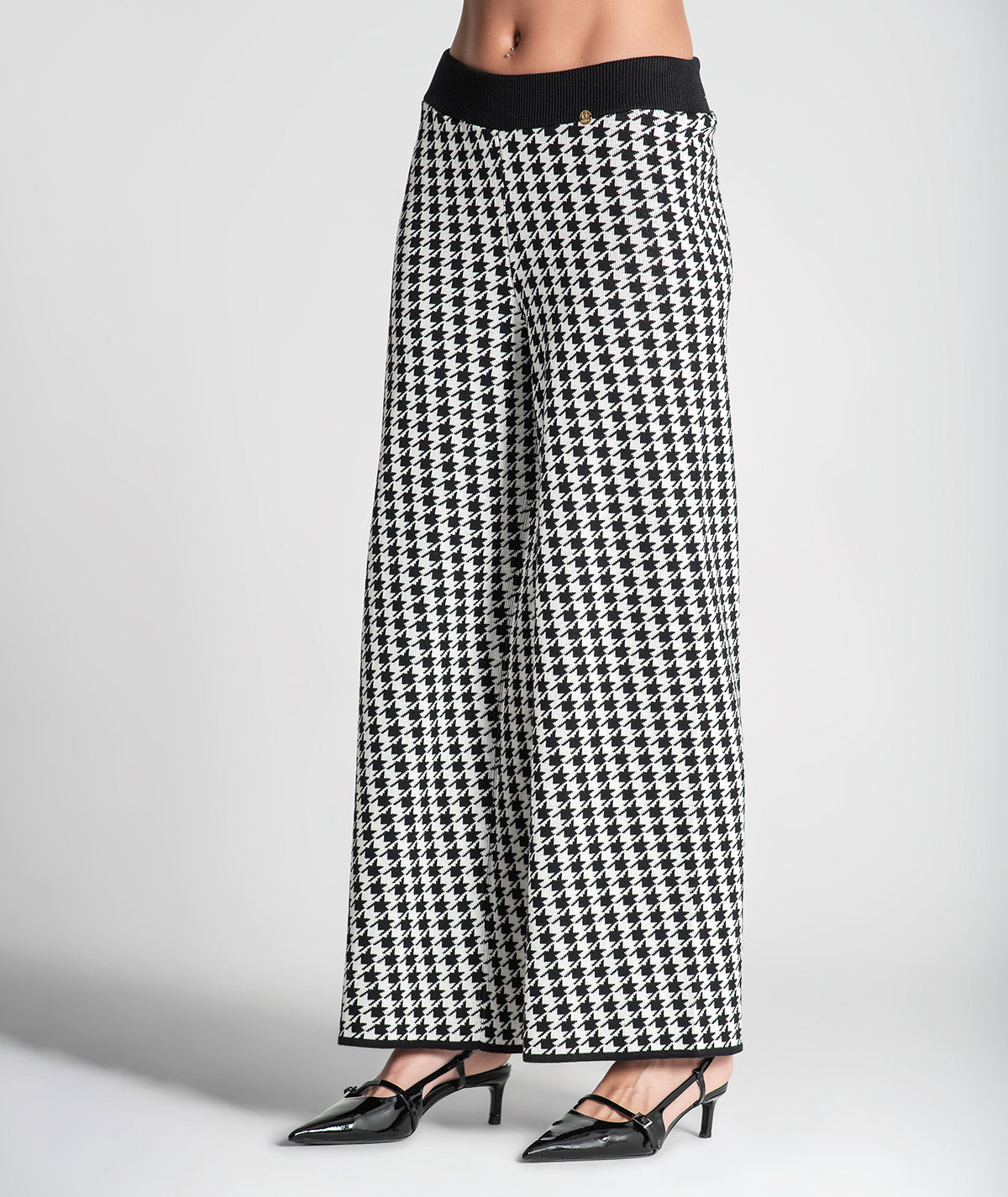 Calças pied-de-poule 3366