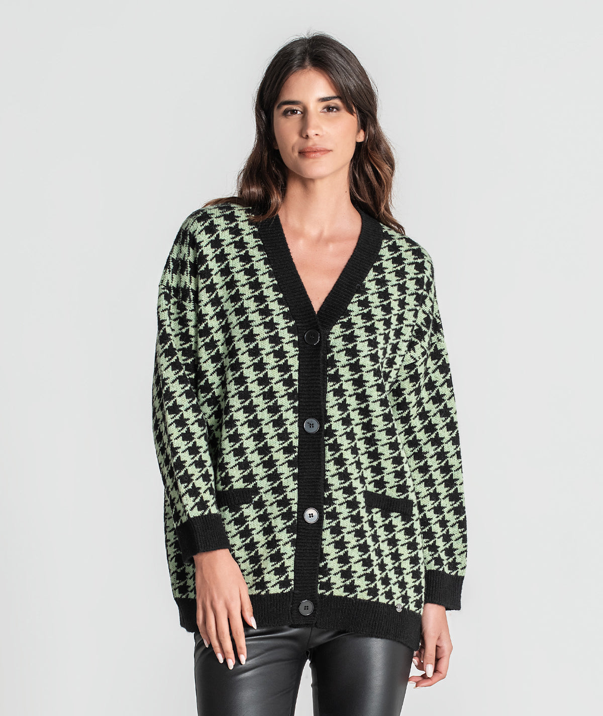 Casaco pied-de-poule 3368