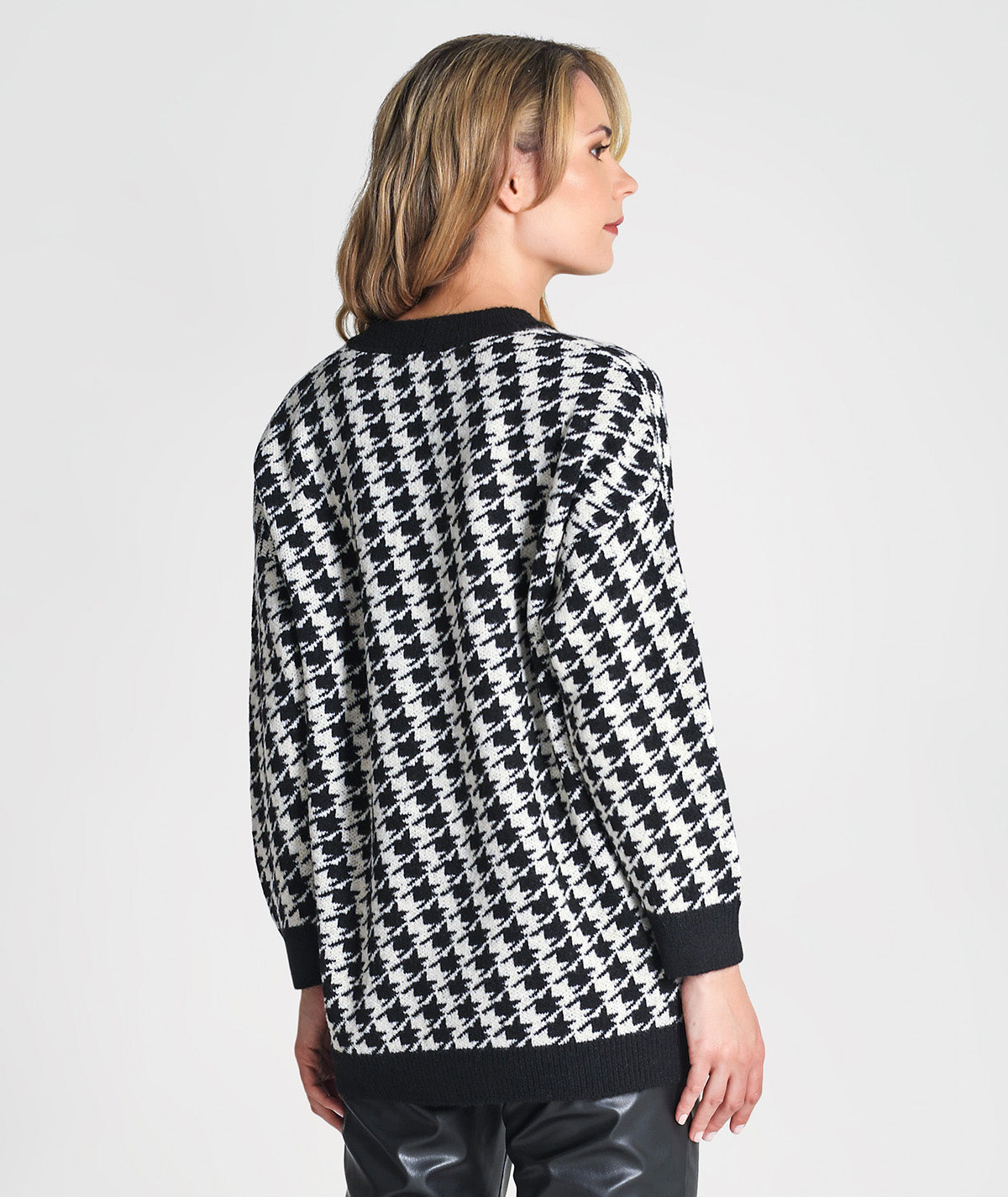 Casaco pied-de-poule 3368