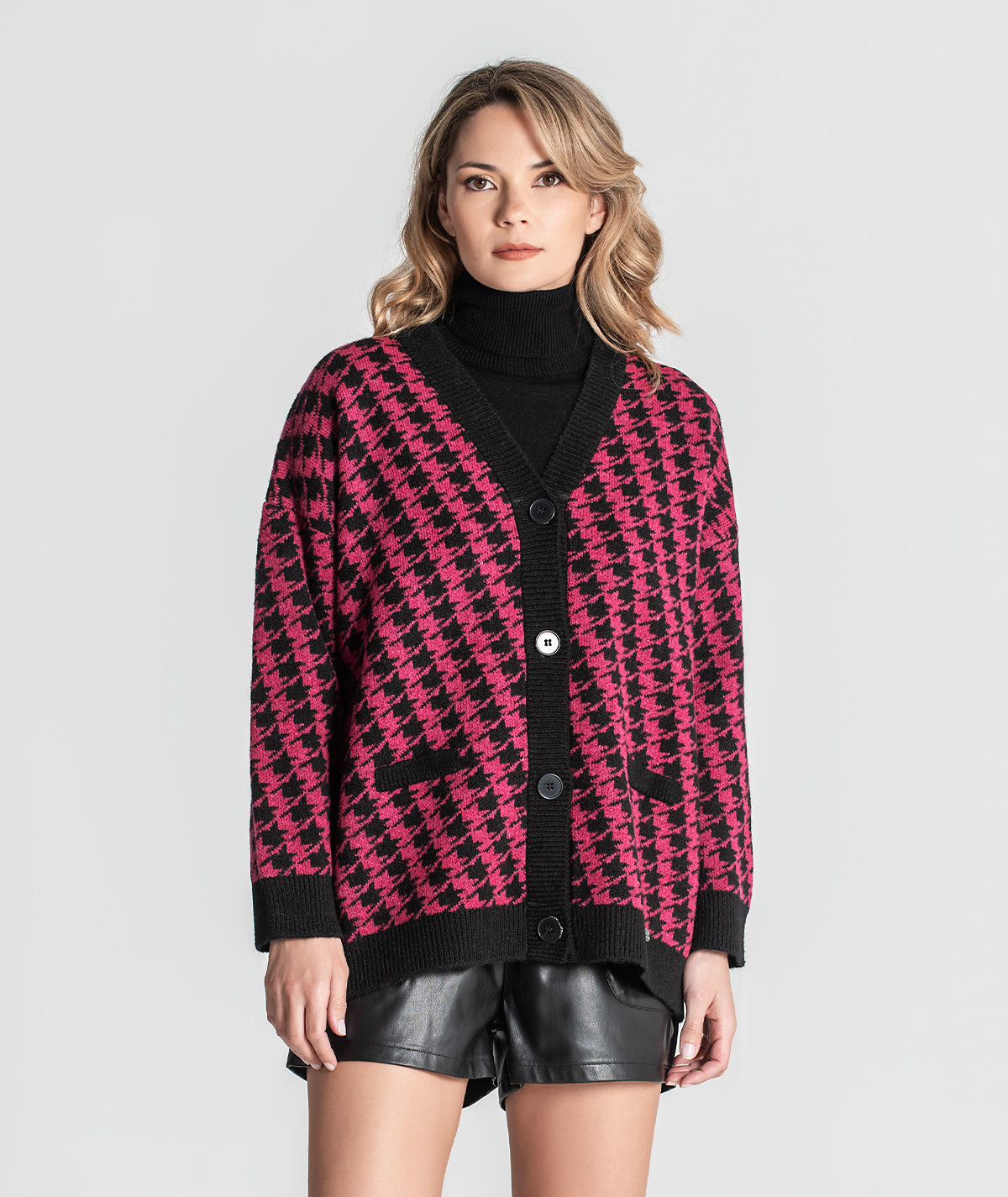 Casaco pied-de-poule 3368