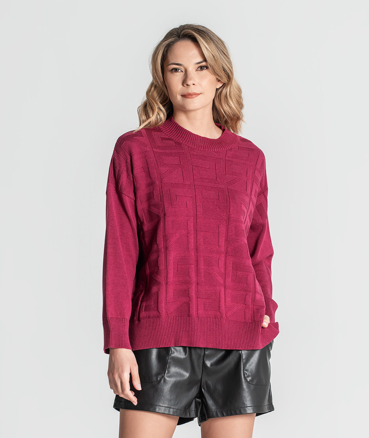 Camisola com textura RG 3375