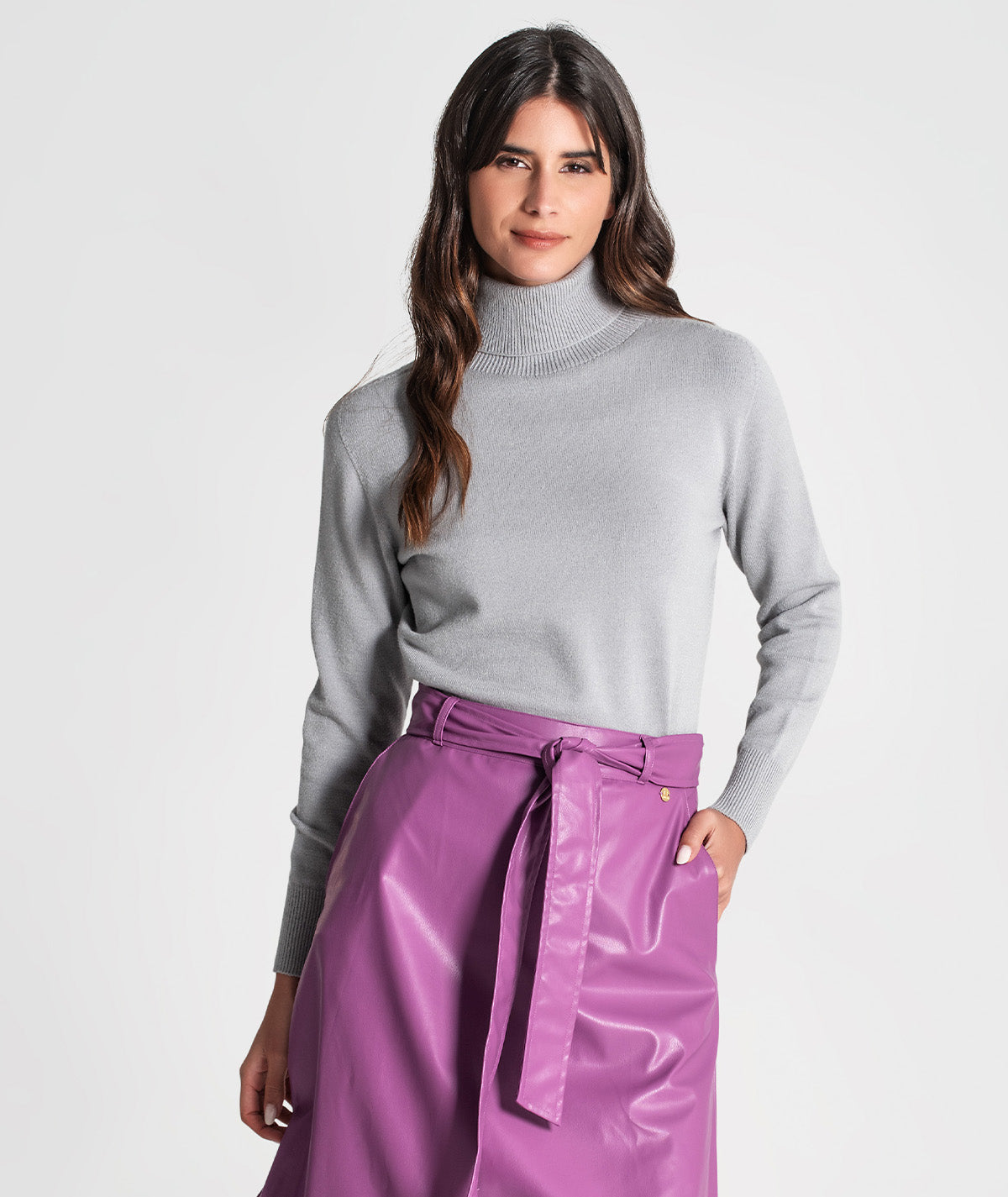 Camisola básica gola alta 3379