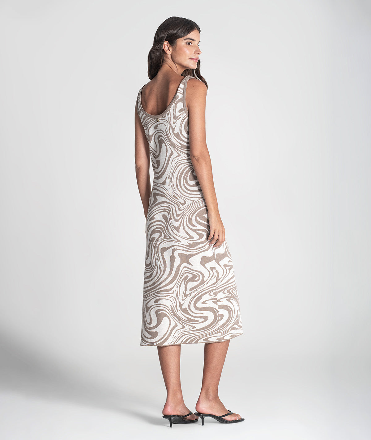 Vestido animal print 3392