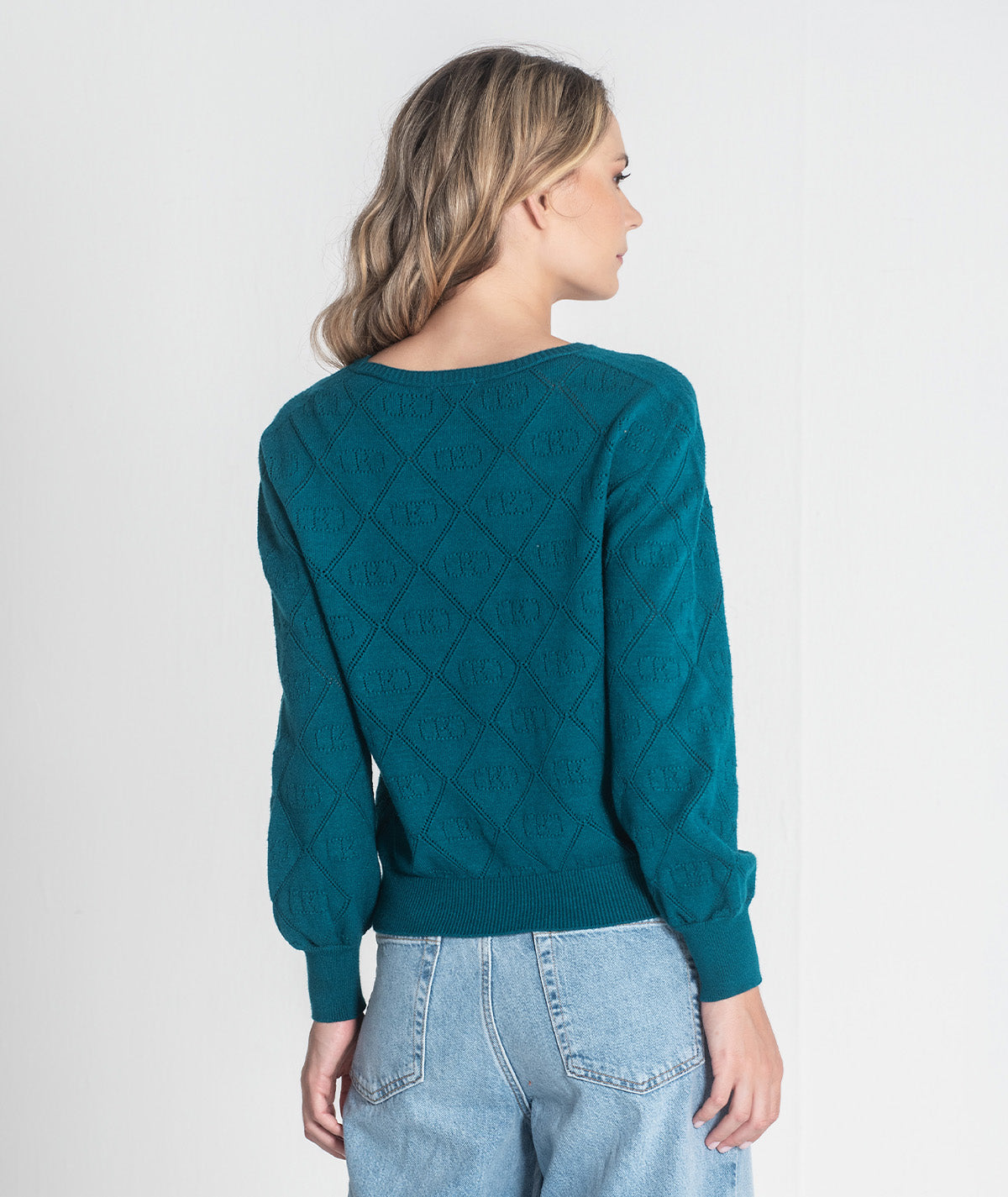 Camisola com perfurados 3421