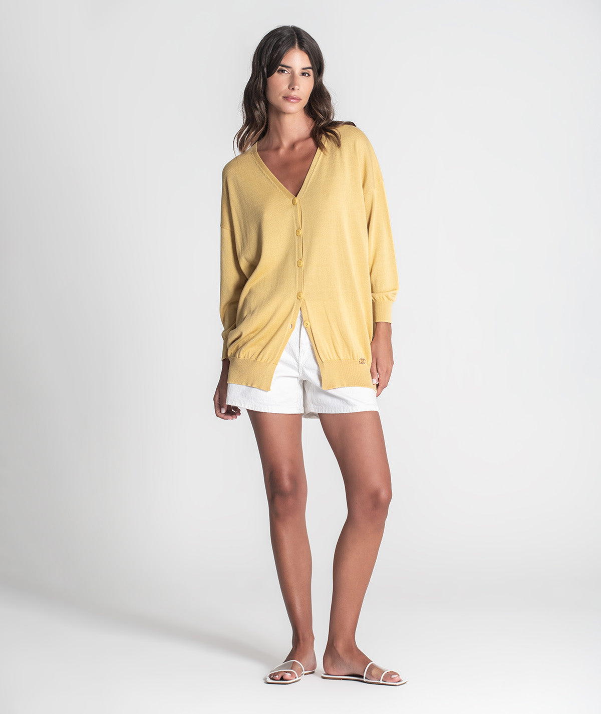 Casaco oversize com botões 3429