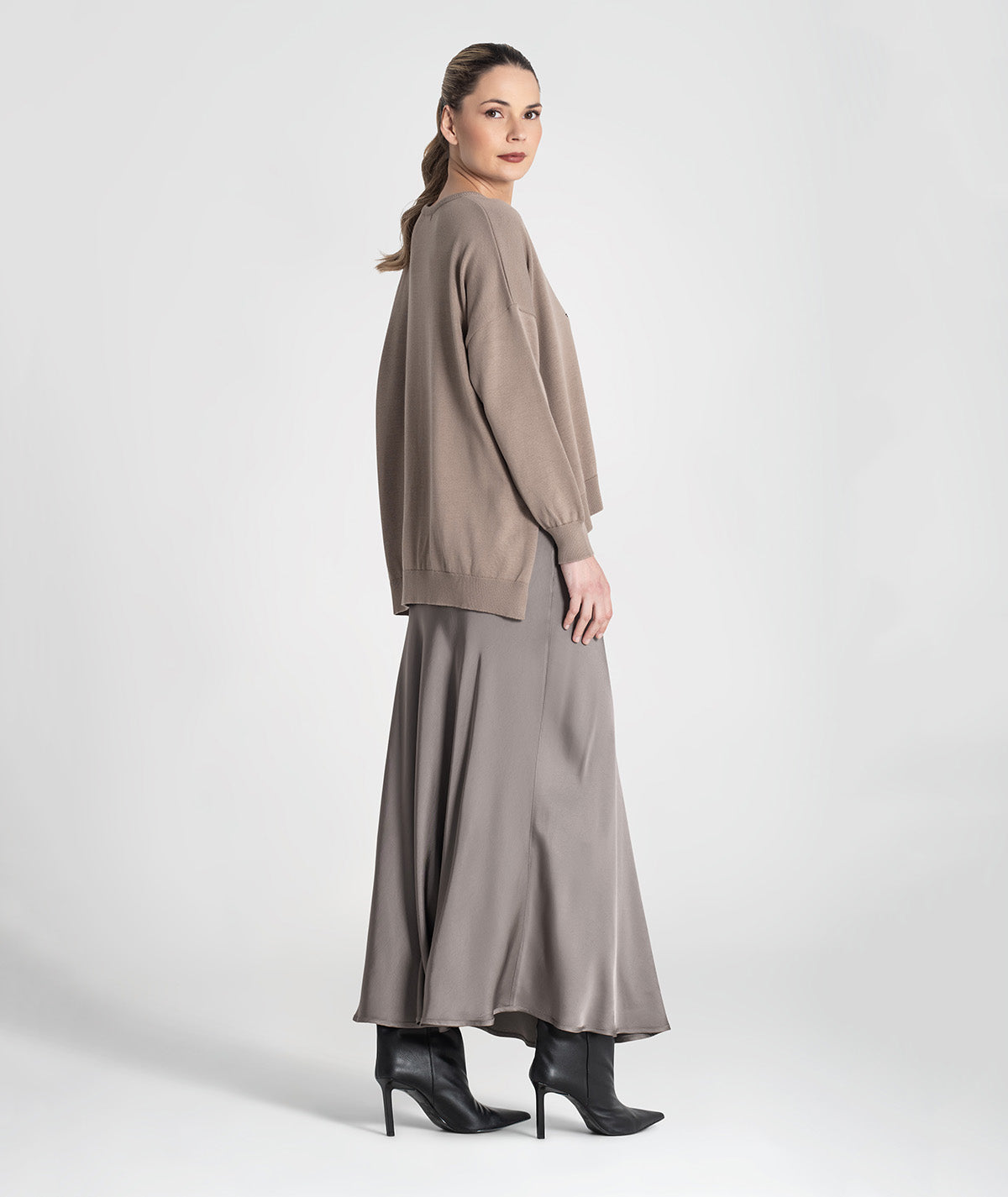 Camisola oversize com estrela 3436