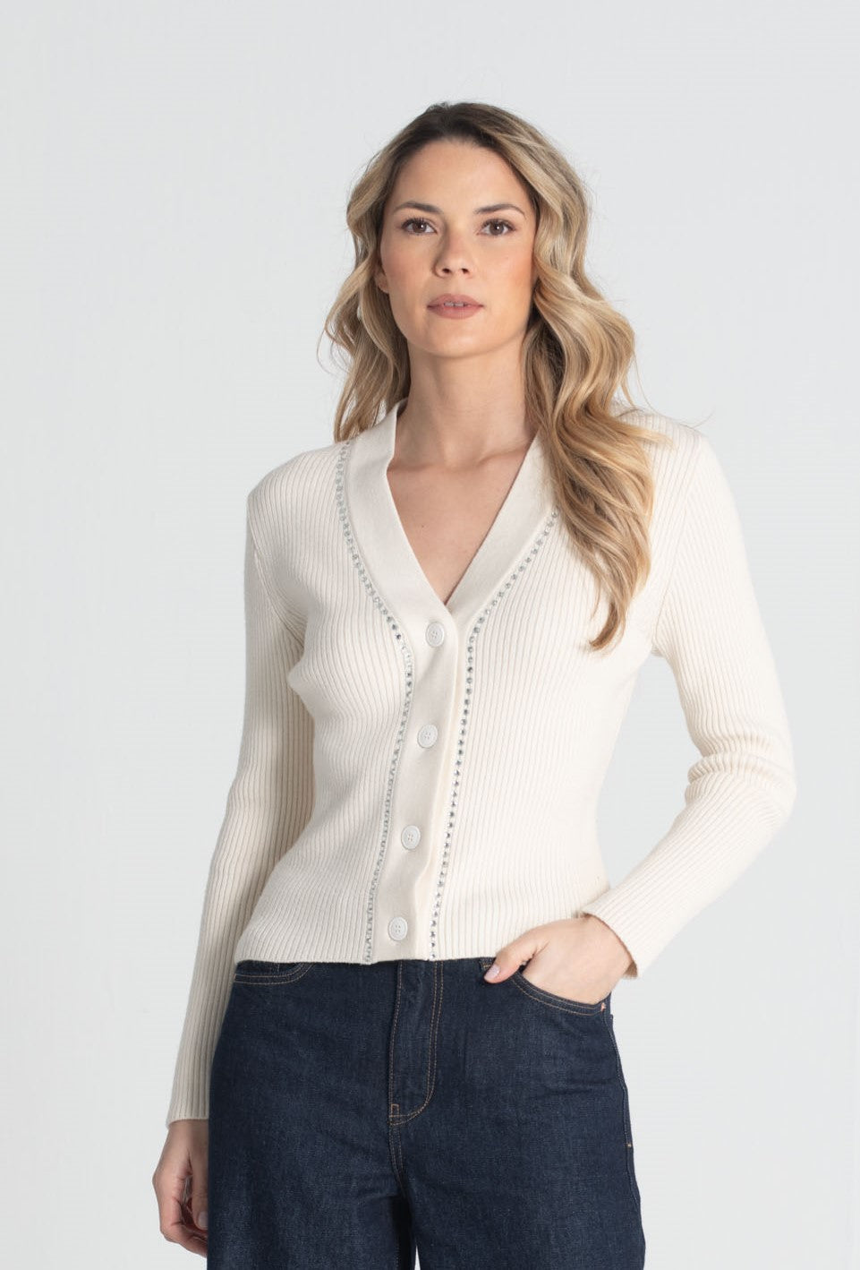 Casaco com cristais 3440