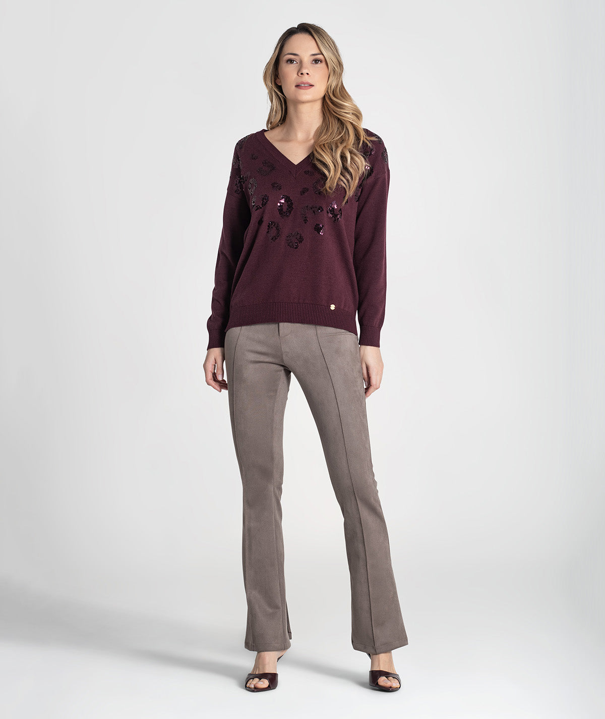 Camisola leopardo com lantejoulas 3441