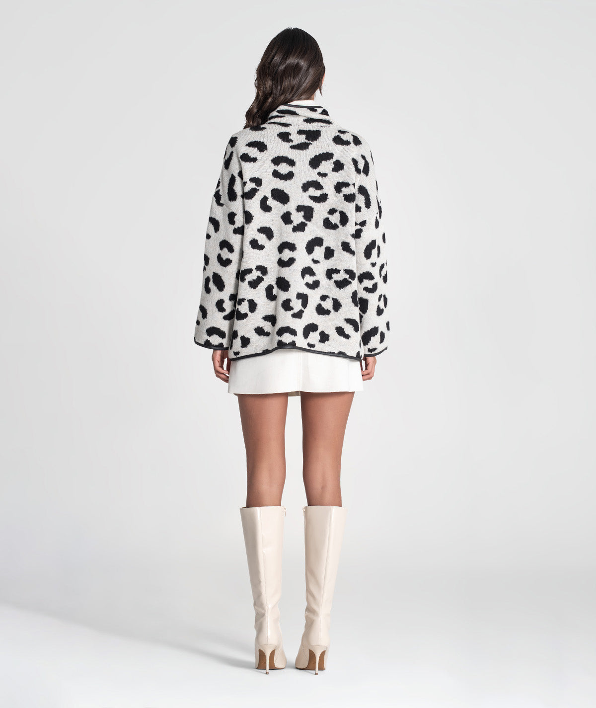 Casaco animal print 3443