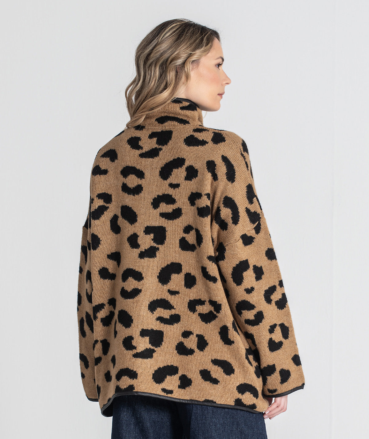 Casaco animal print 3443
