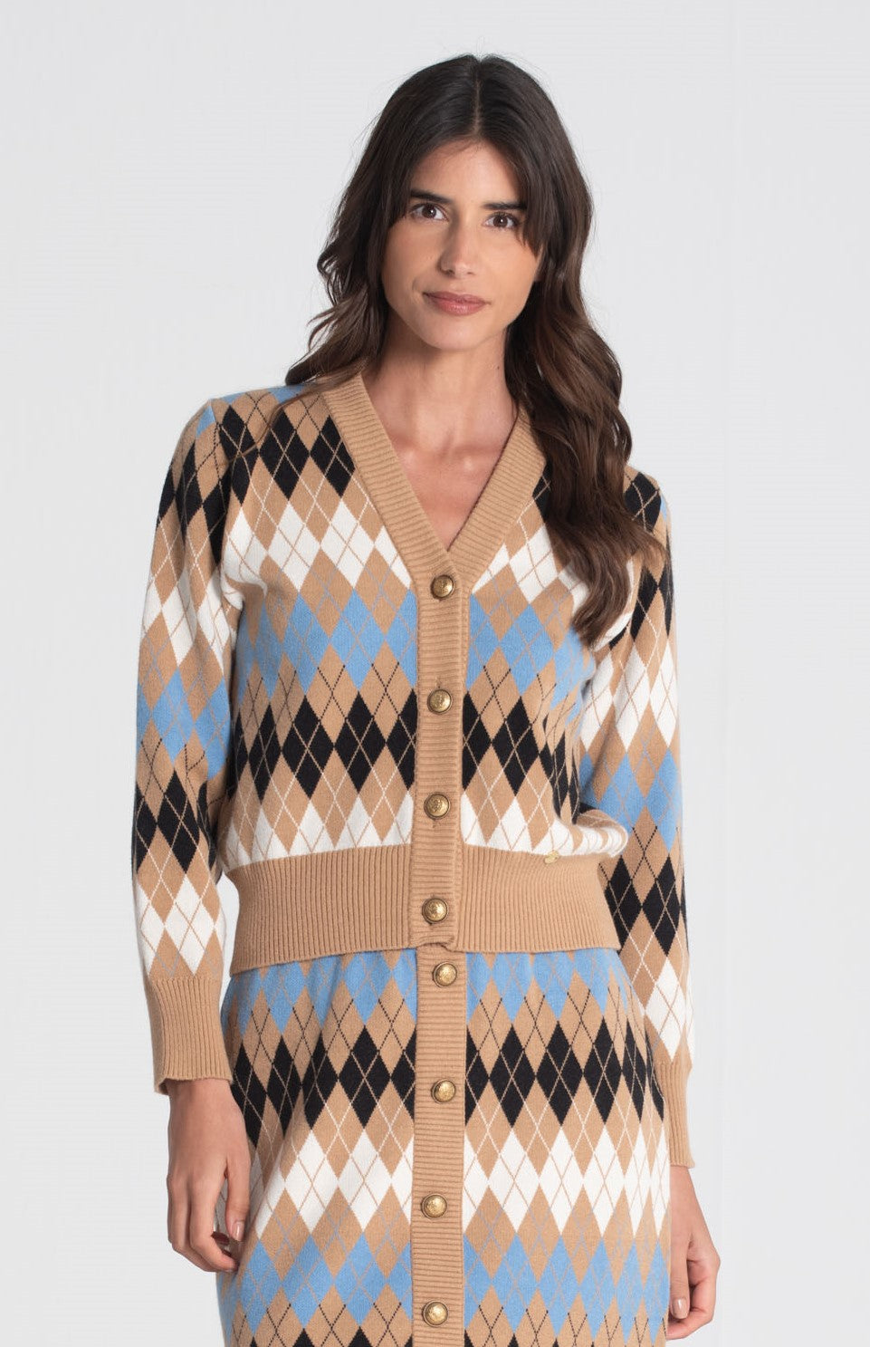 Casaco losangos 3446