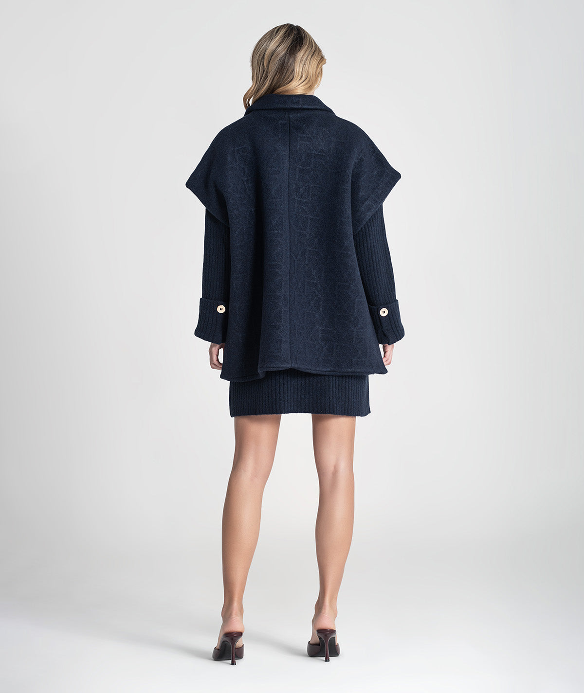 Colete oversize com relevos 3450