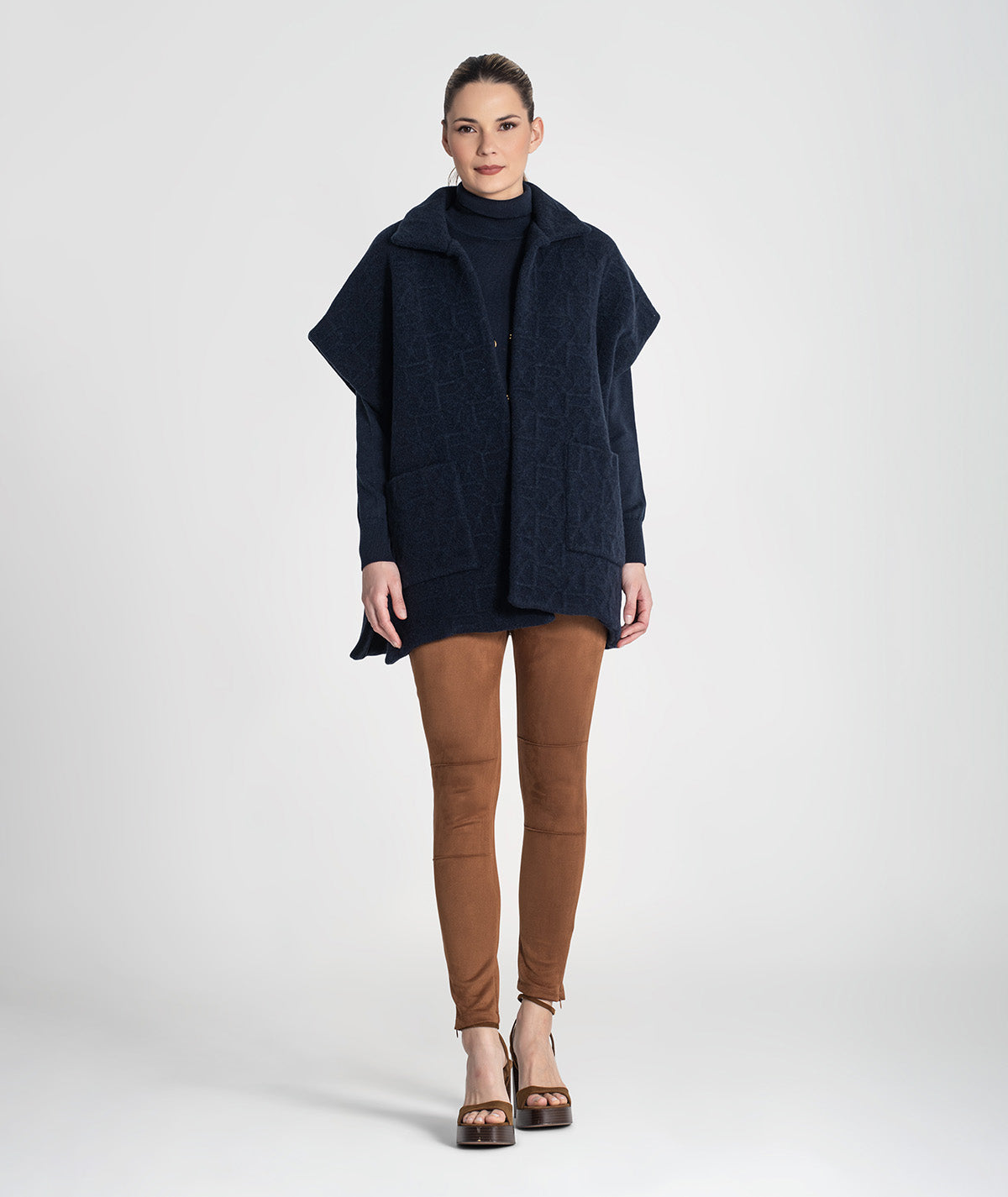 Colete oversize com relevos 3450