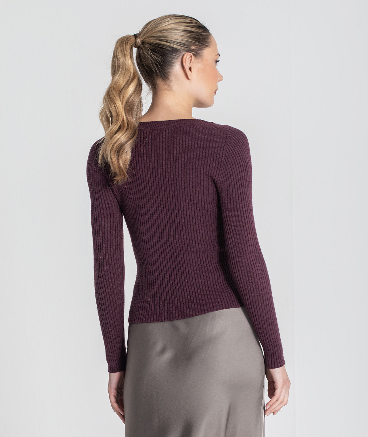 Camisola canelada com chapa r 3451