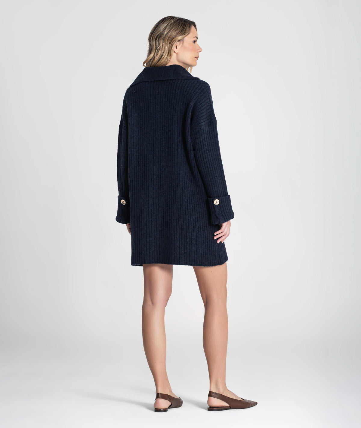 Vestido com bordado no bolso 3462