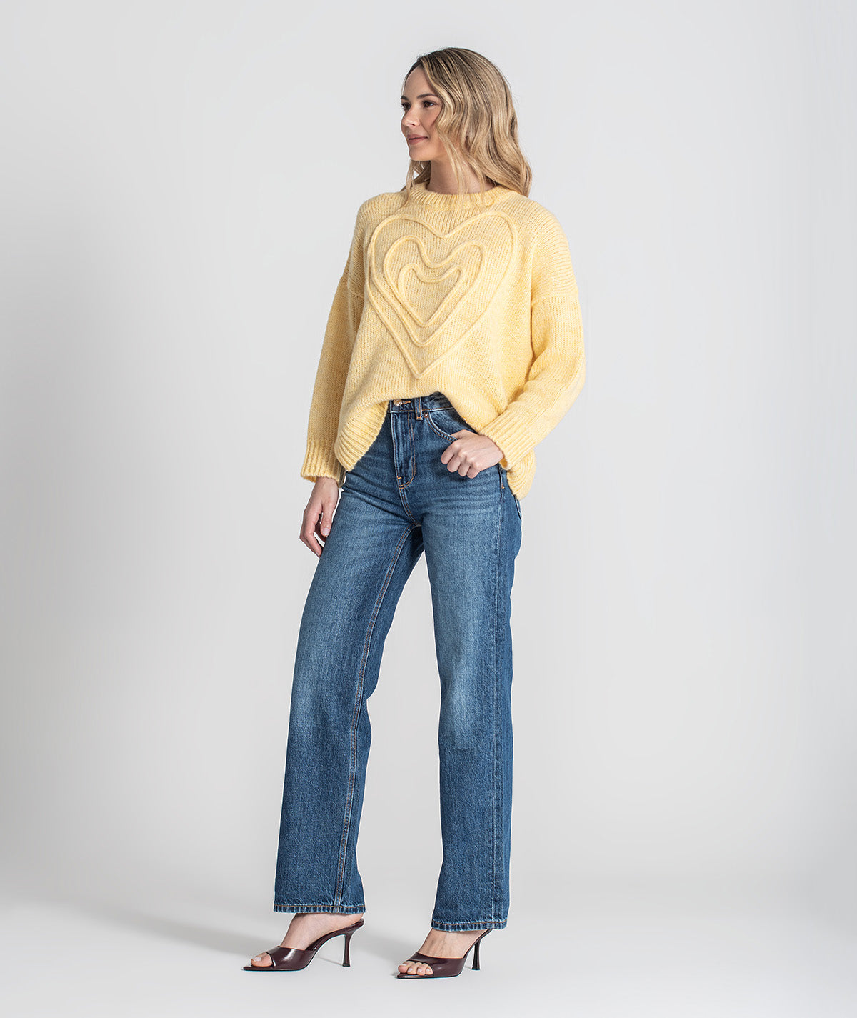 Camisola bordado coração 3463