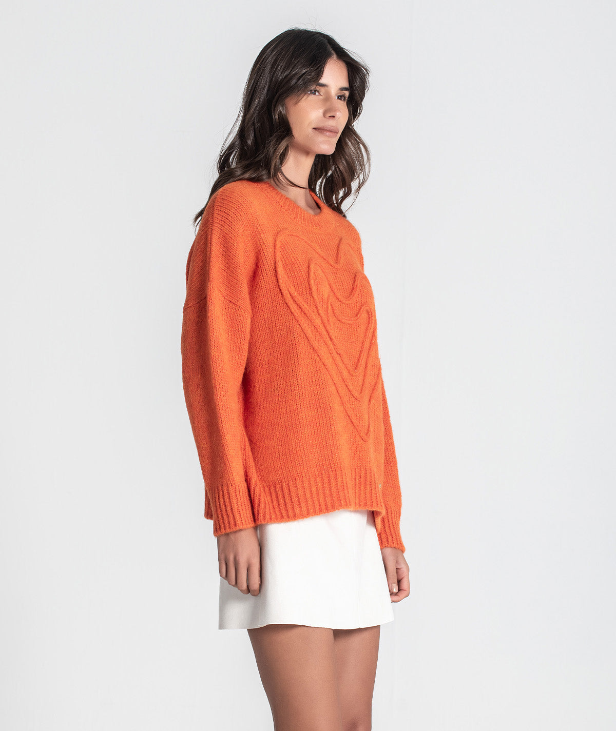 Camisola bordado coração 3463