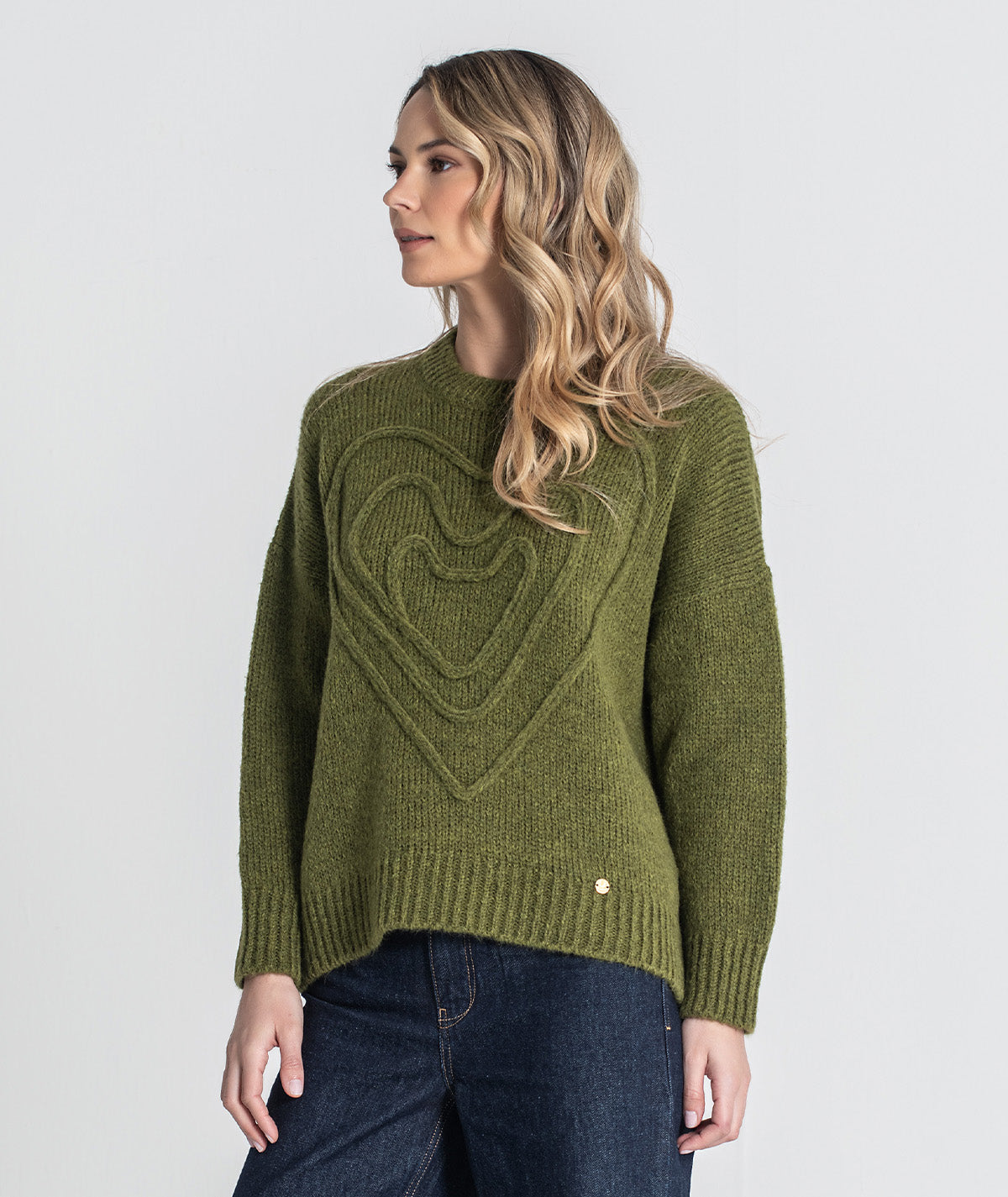 Camisola bordado coração 3463
