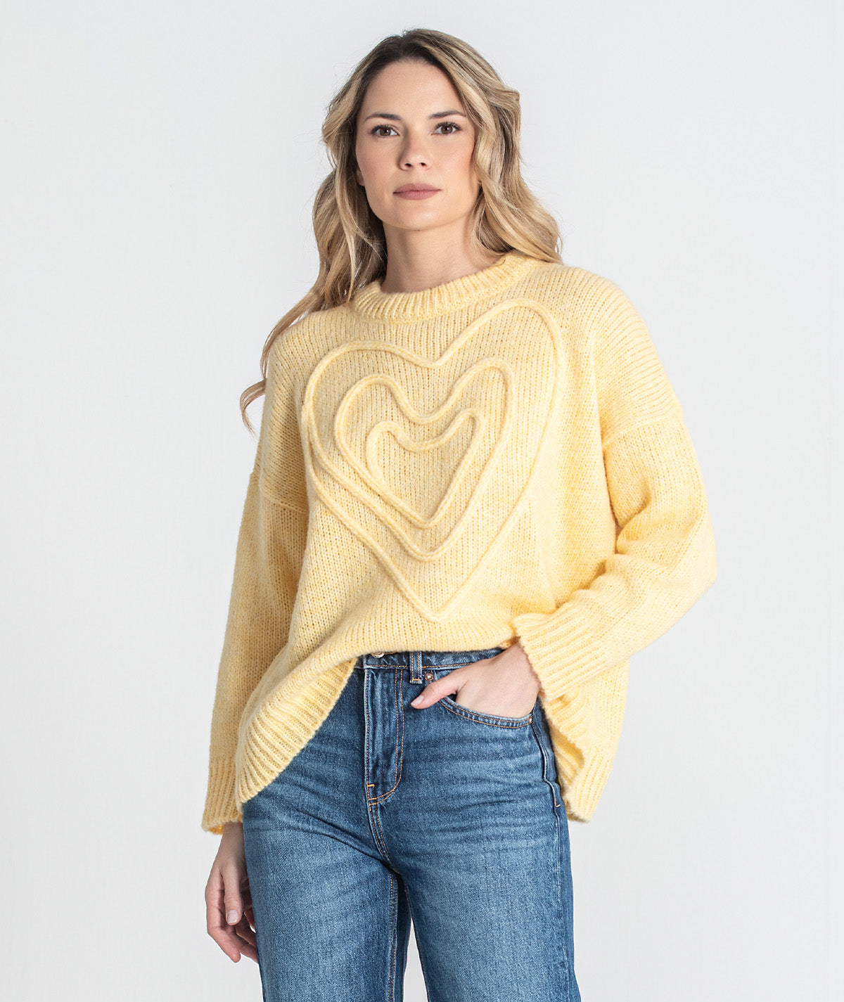 Camisola bordado coração 3463