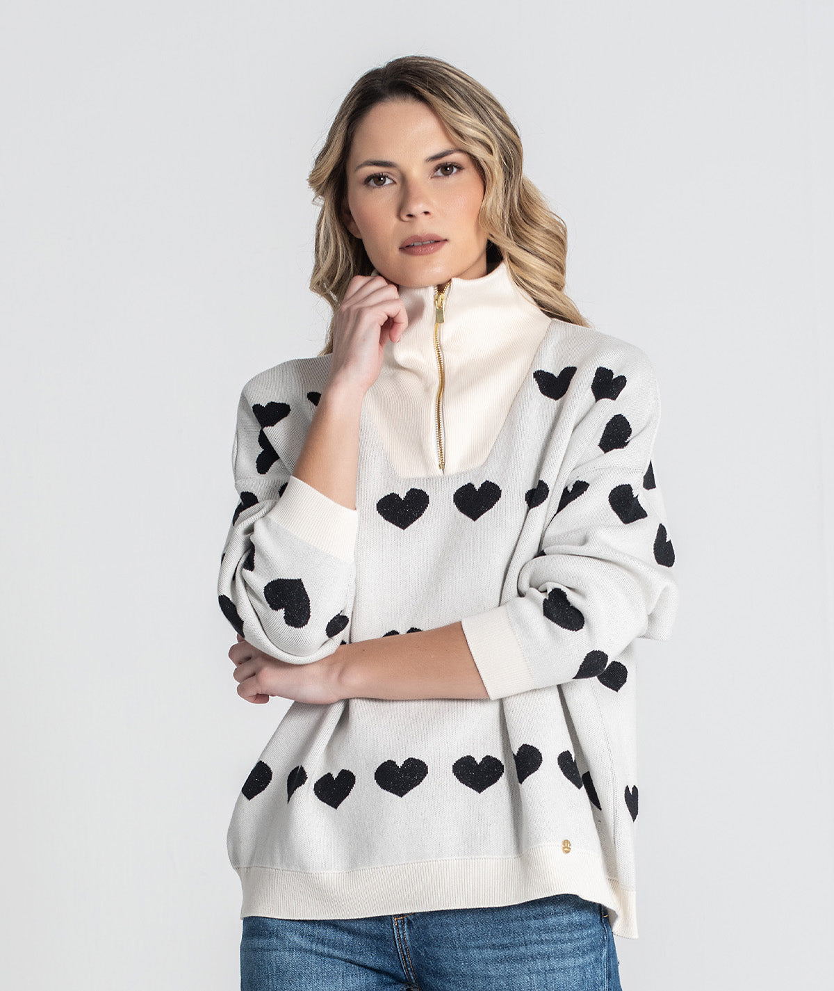 Camisola corações 3464