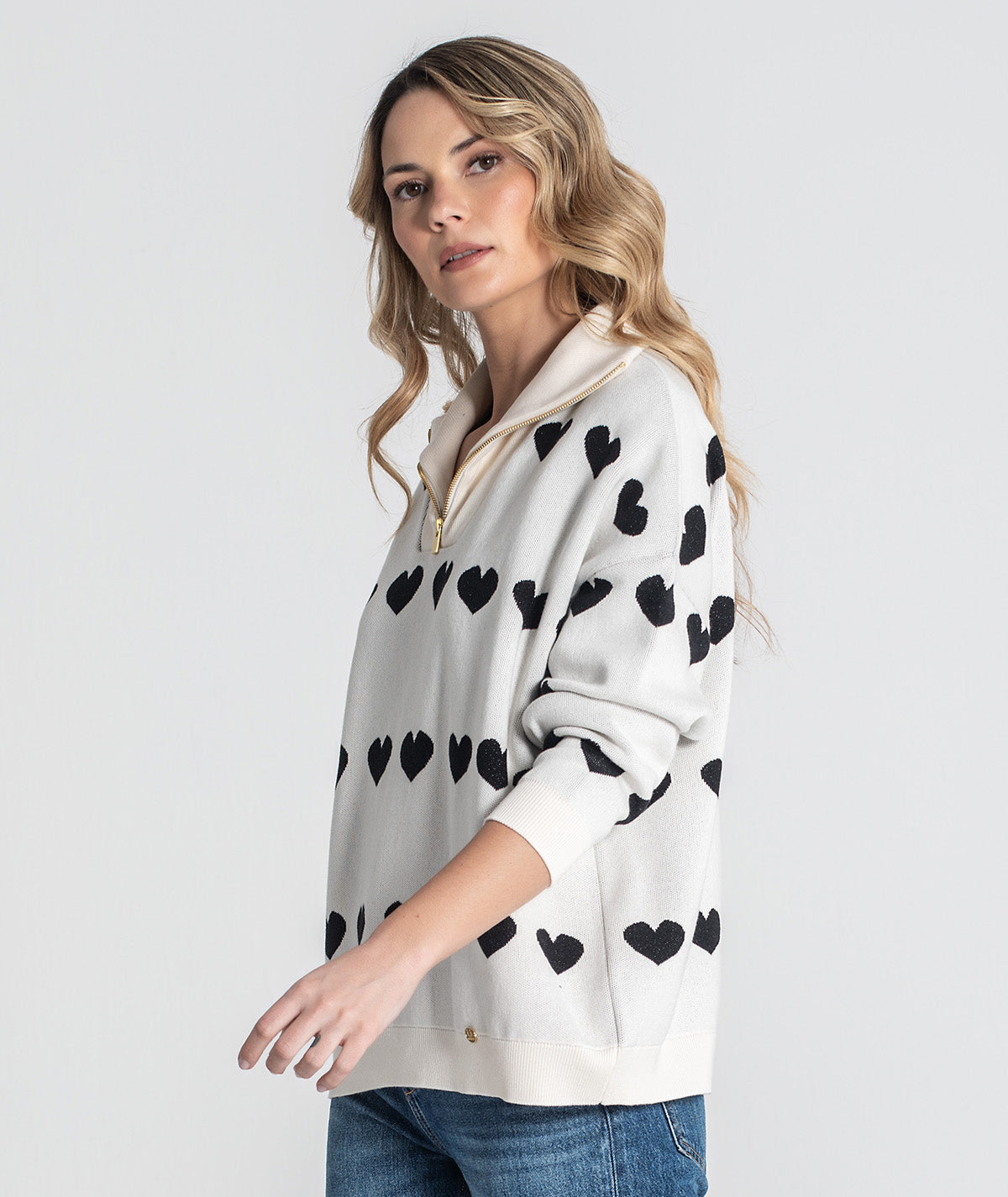 Camisola corações 3464
