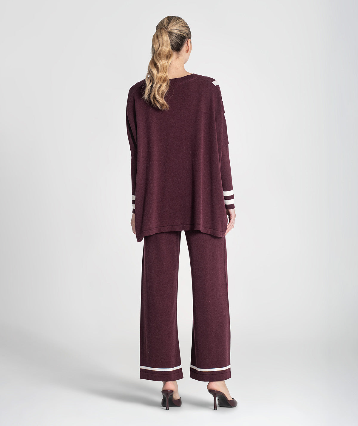 Camisola oversize riscas 3473