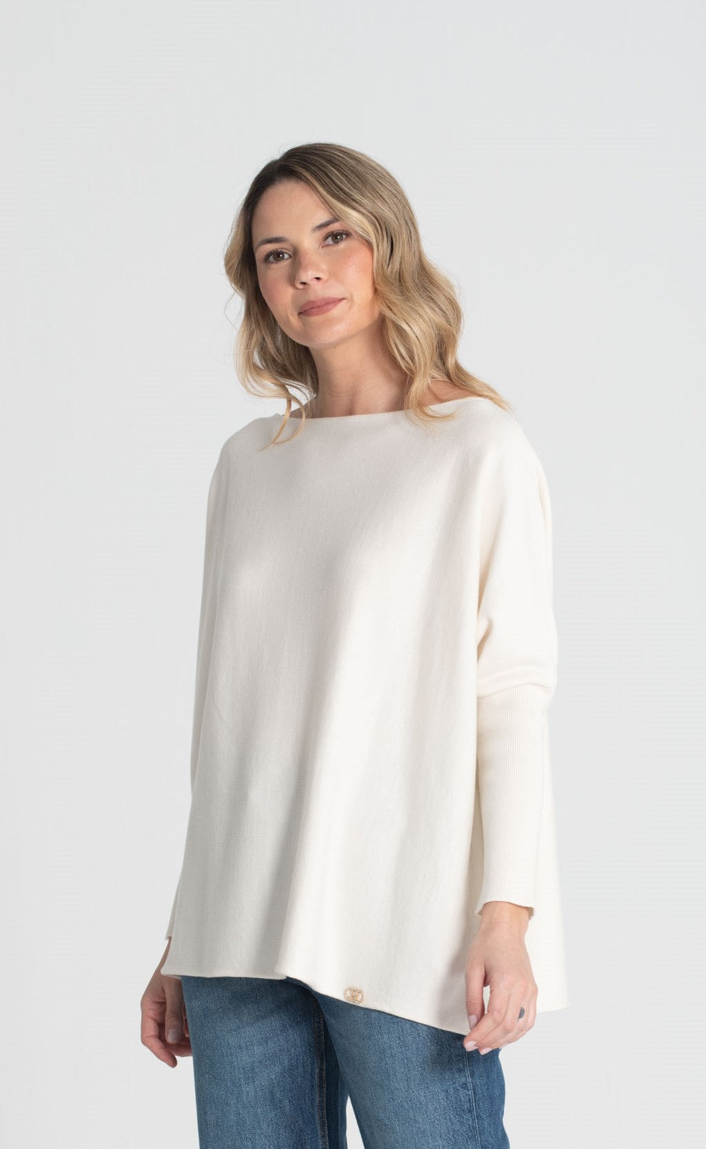 Camisola oversize com botões 3475