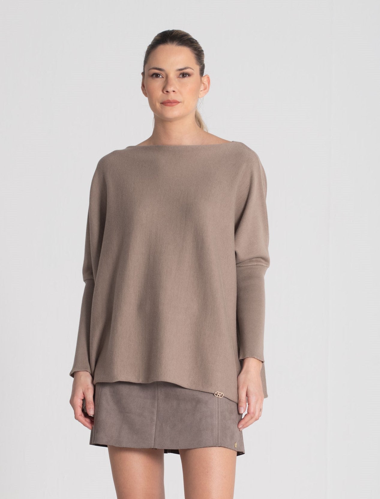 Camisola oversize com botões 3475